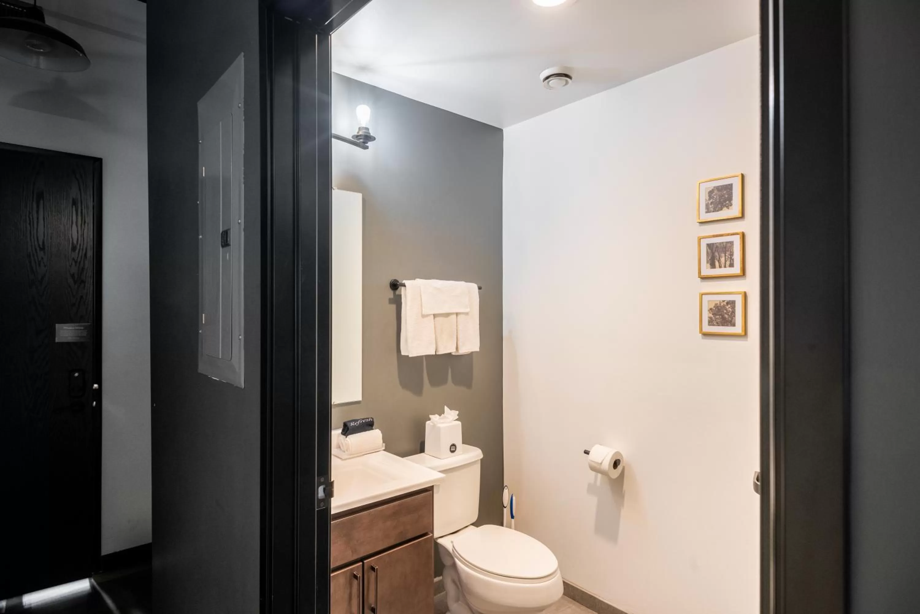 Bathroom in Mint House Detroit - Times Square