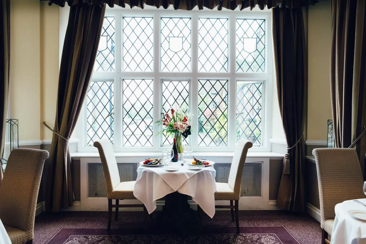 Restaurant/Places to Eat in Mercure Letchworth Hall Hotel