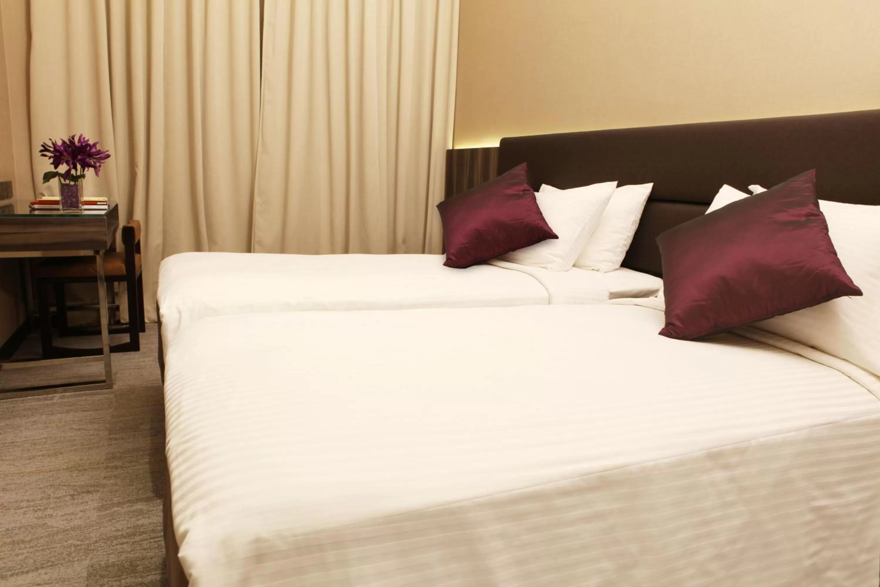 Bedroom, Bed in Aqueen Hotel Paya Lebar