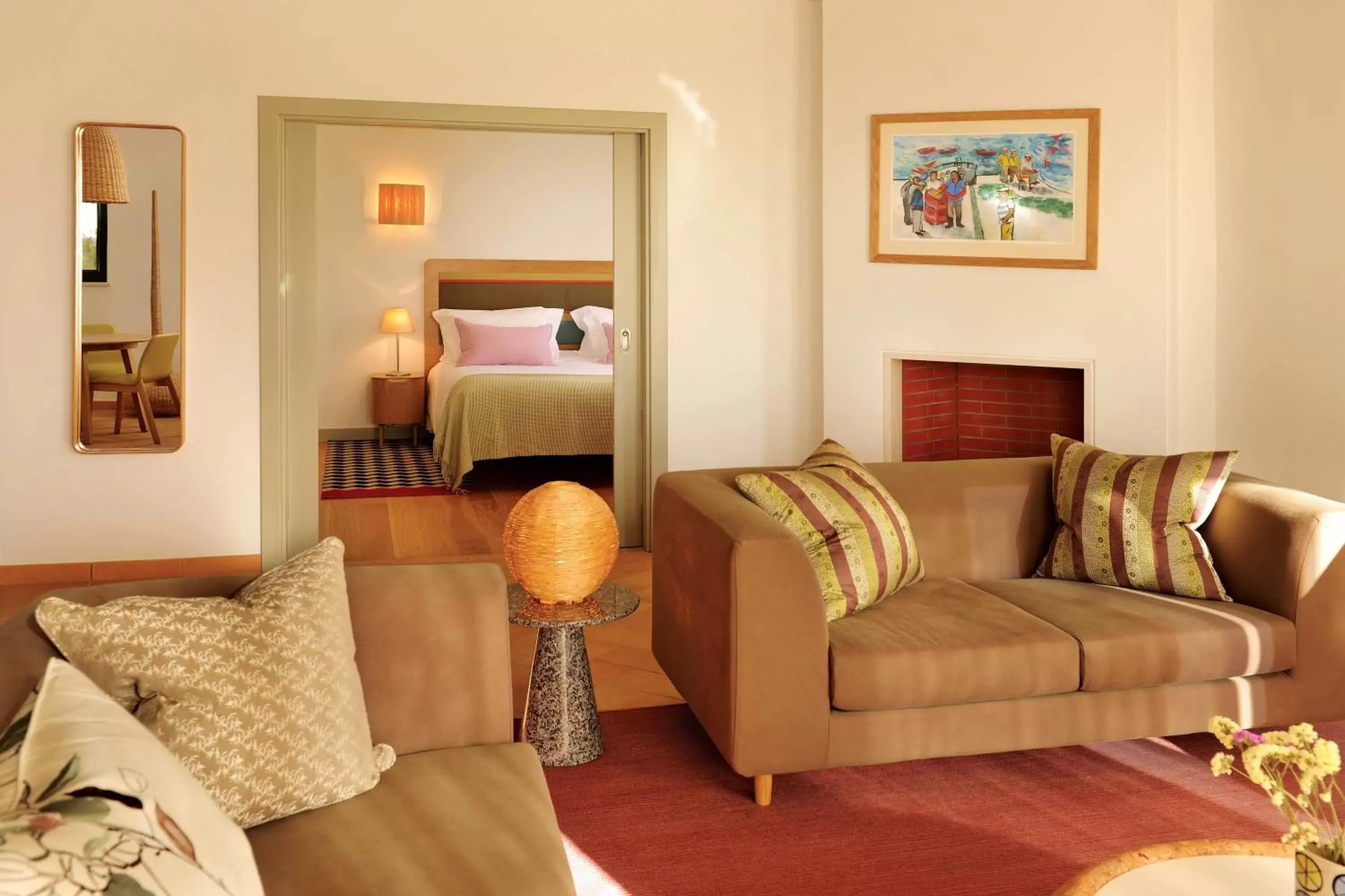 Living room, Bed in Martinhal Sagres Beach Family Resort Hotel