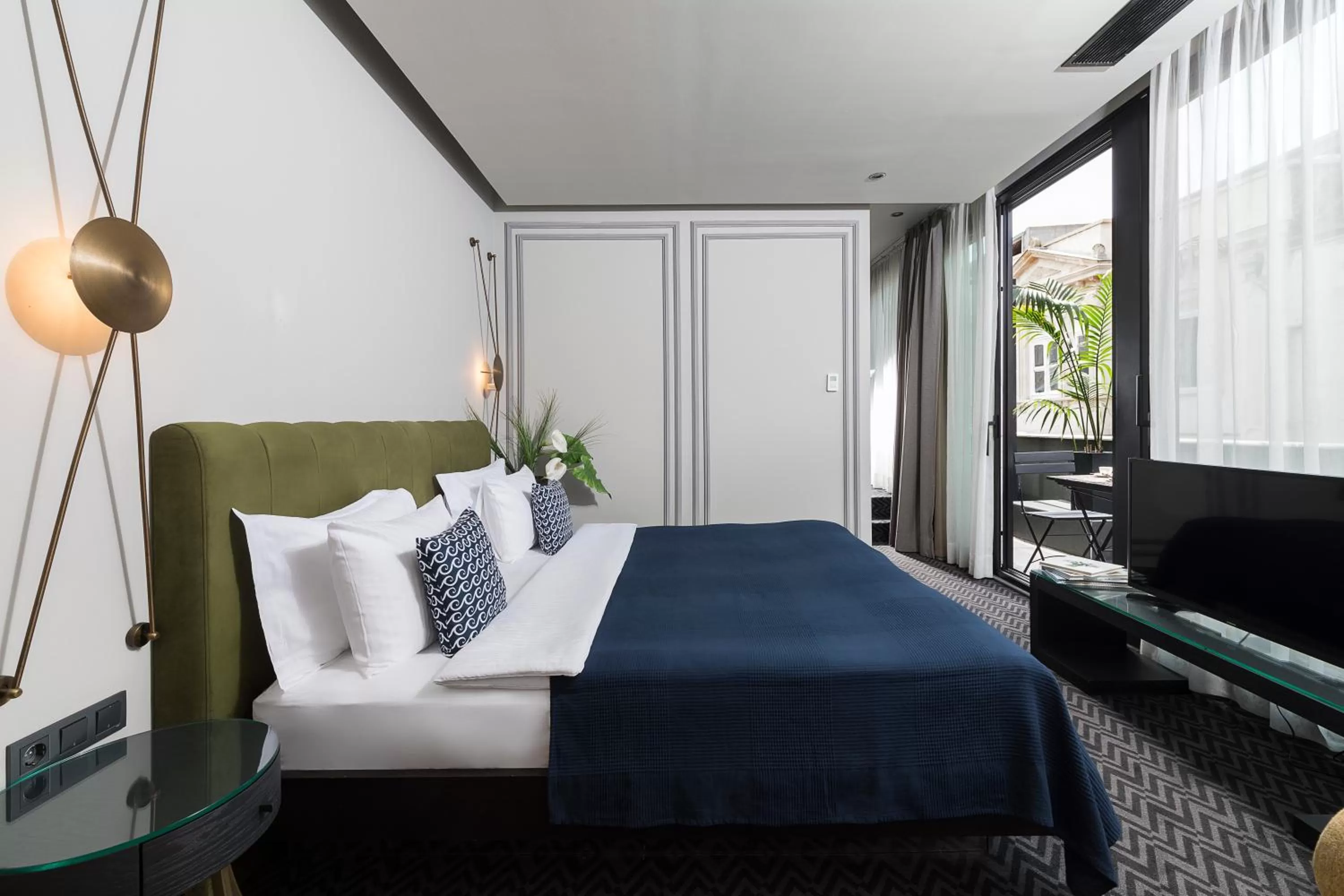 Decorative detail, Bed in Nabu Hotel Karaköy