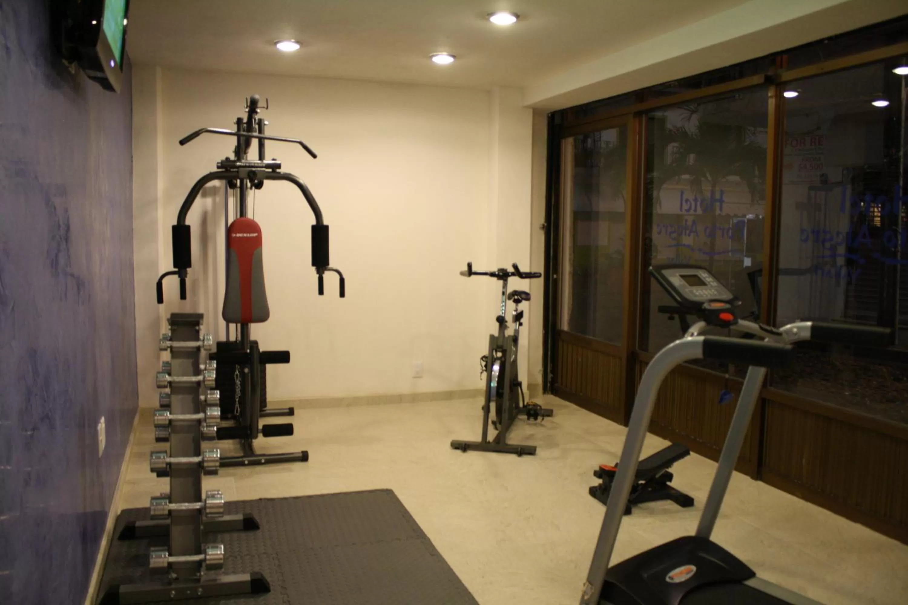 Fitness centre/facilities in Hotel Porto Allegro Puerto Vallarta