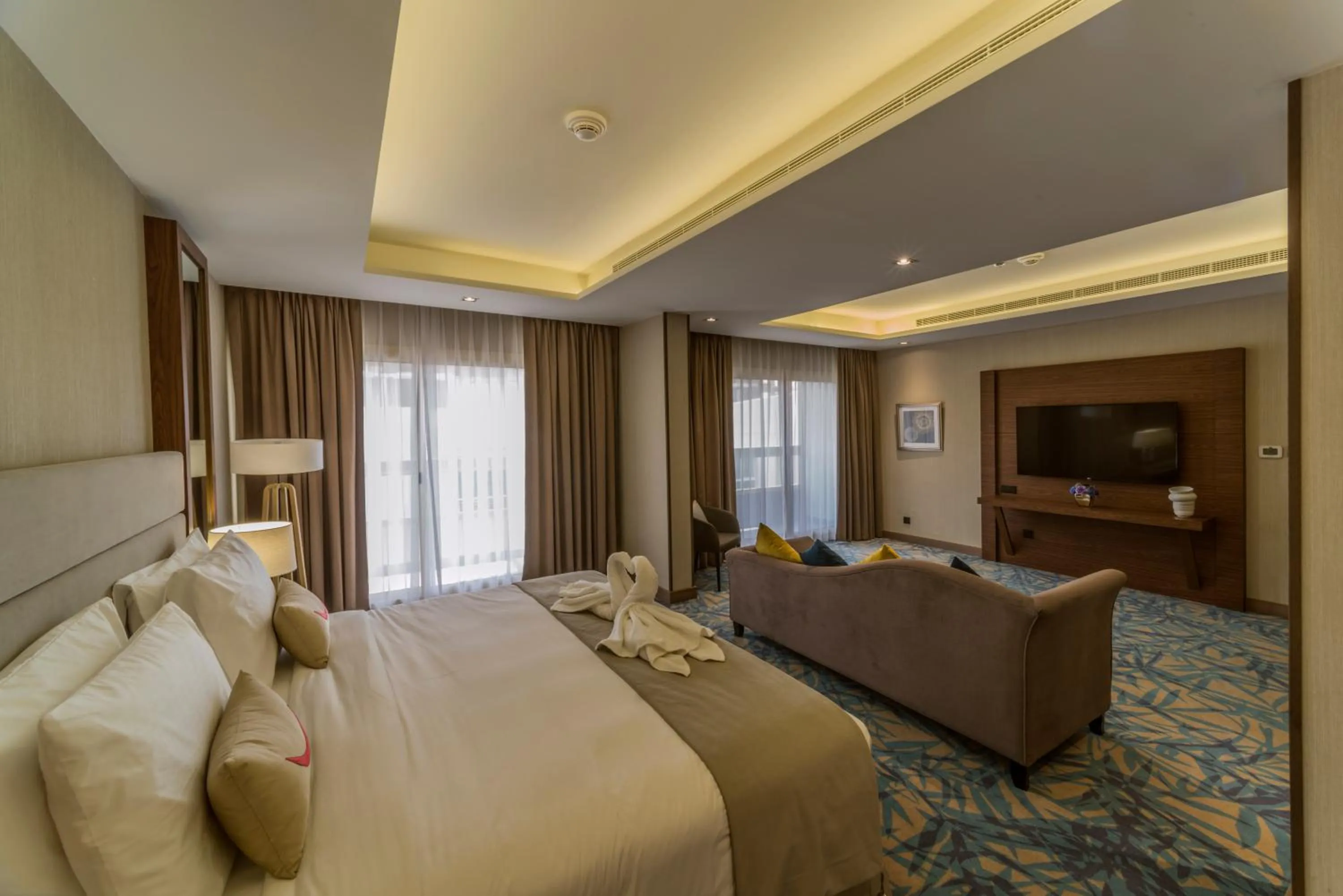 Bedroom, Bed in MENA Plaza Hotel Albarsha At The Mall