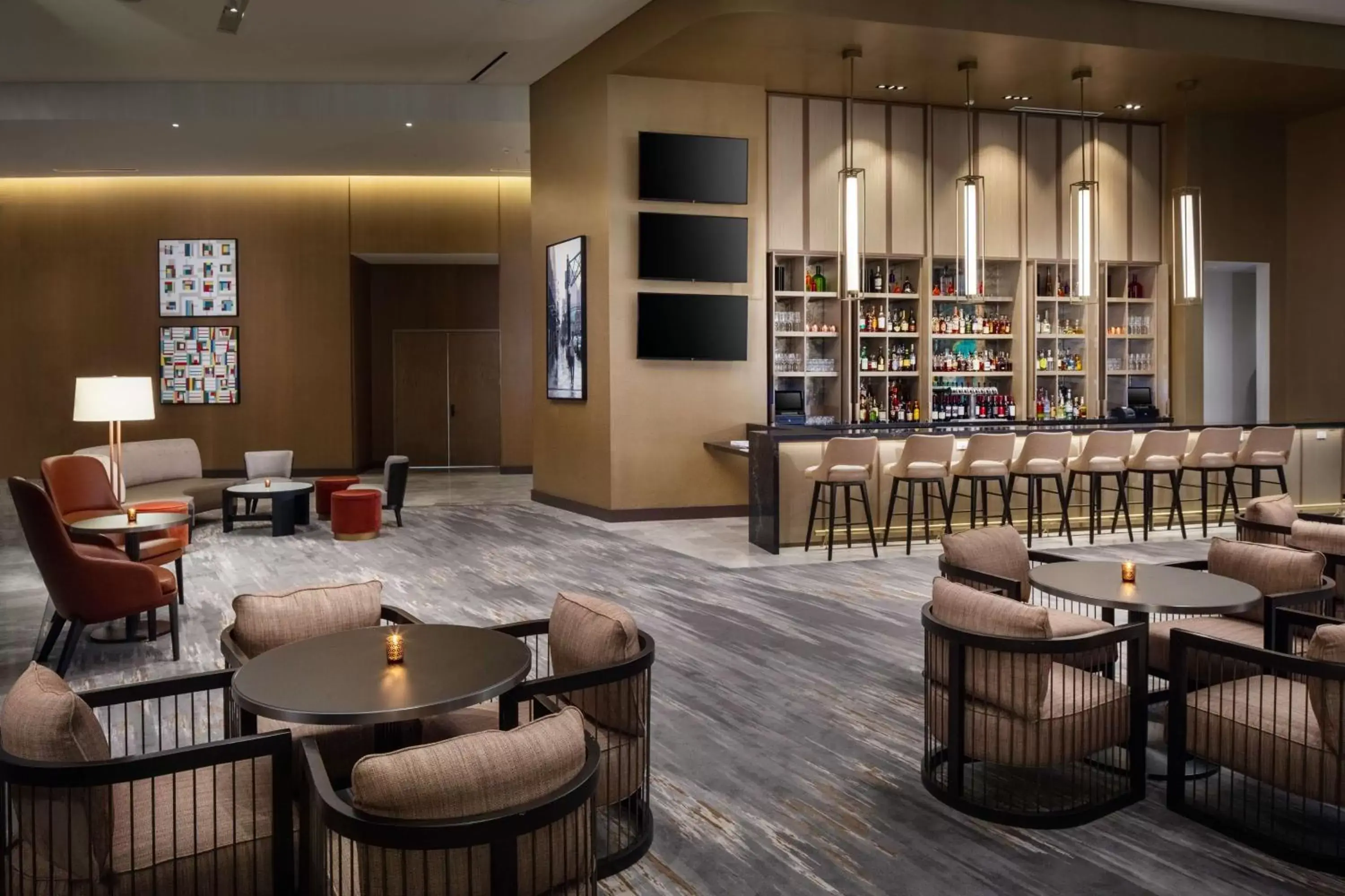 Lounge or bar, Lounge/Bar in Hilton Columbus Downtown