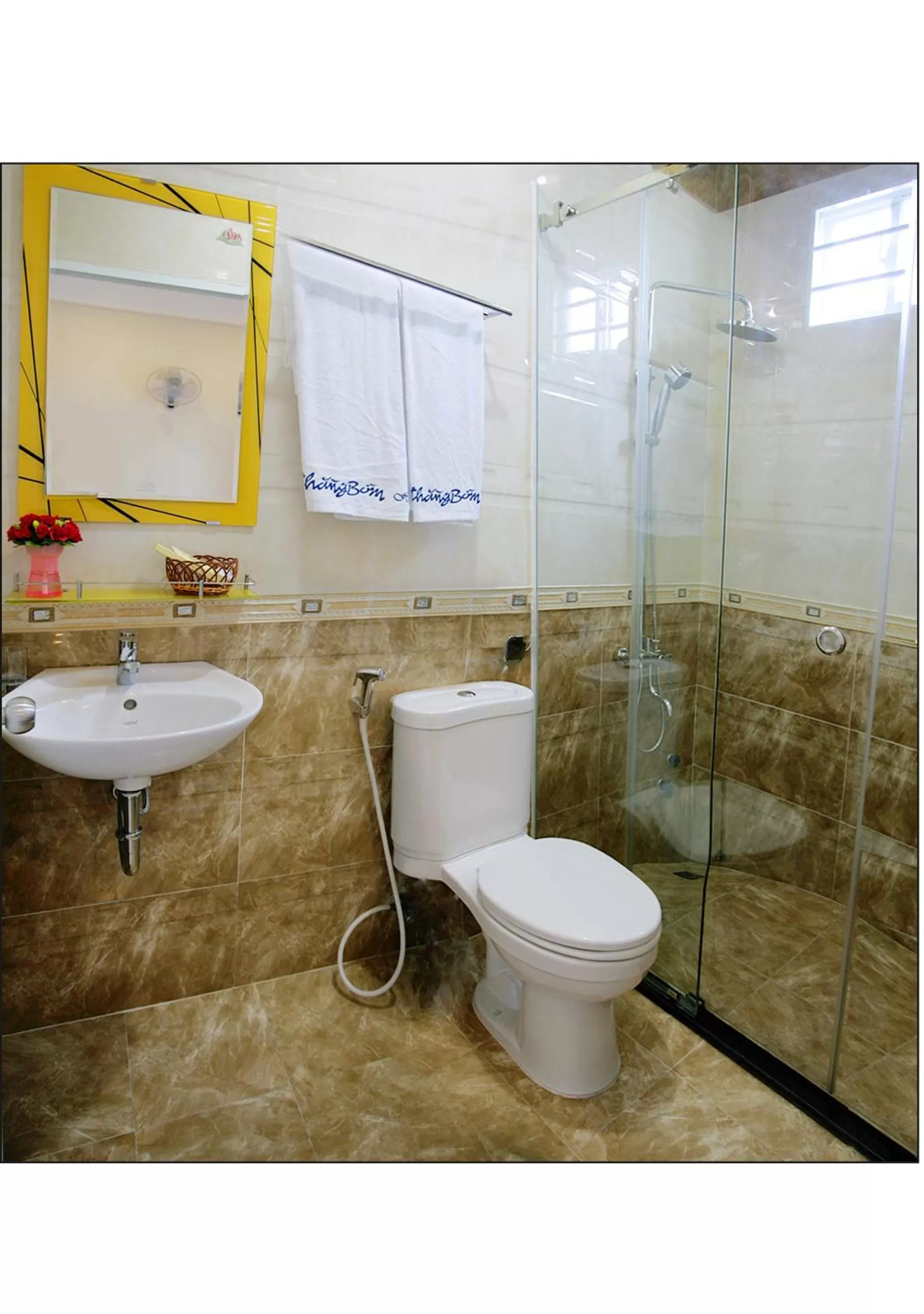 Bathroom in CR Hotel