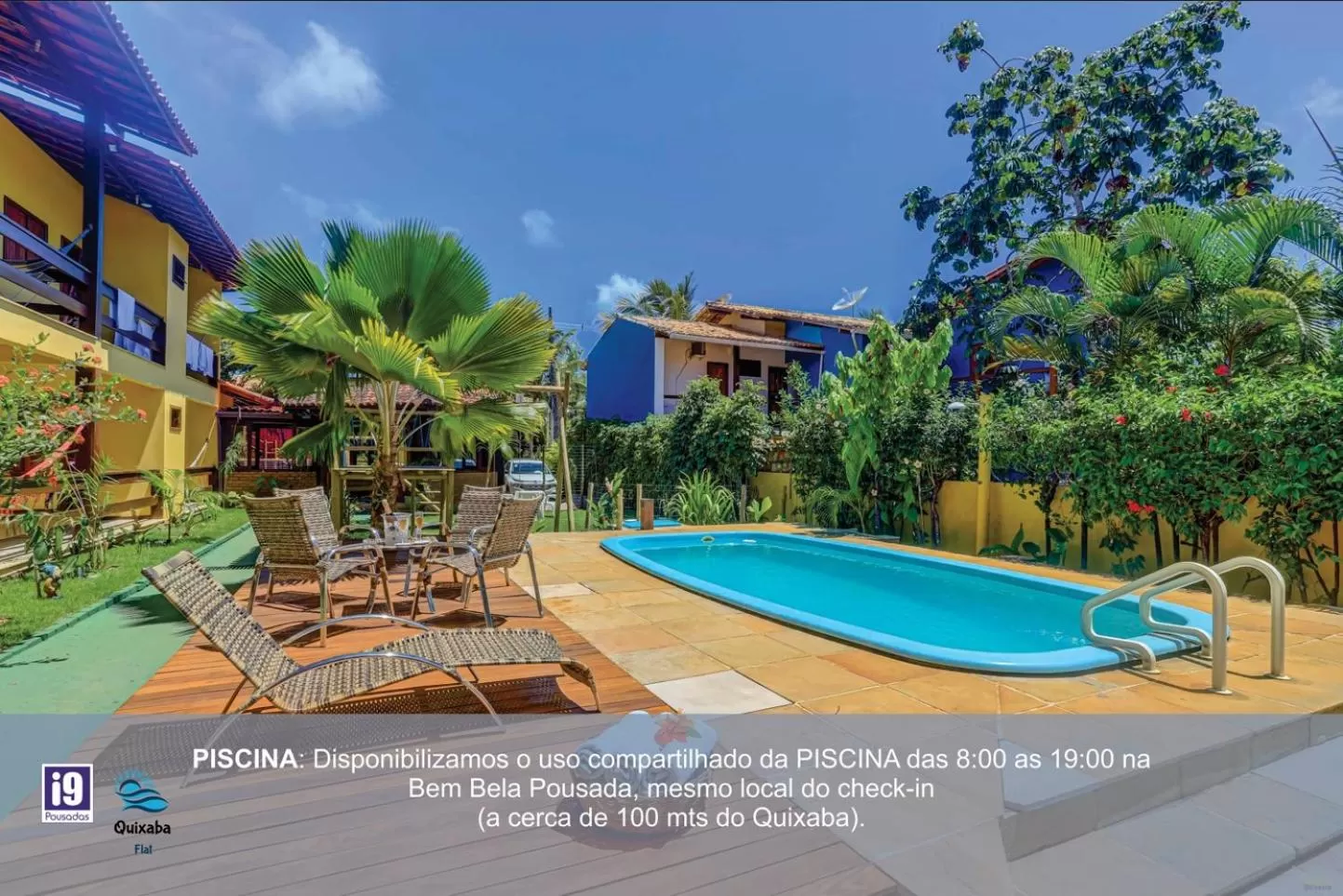 Swimming pool in i9 Quixaba Flat