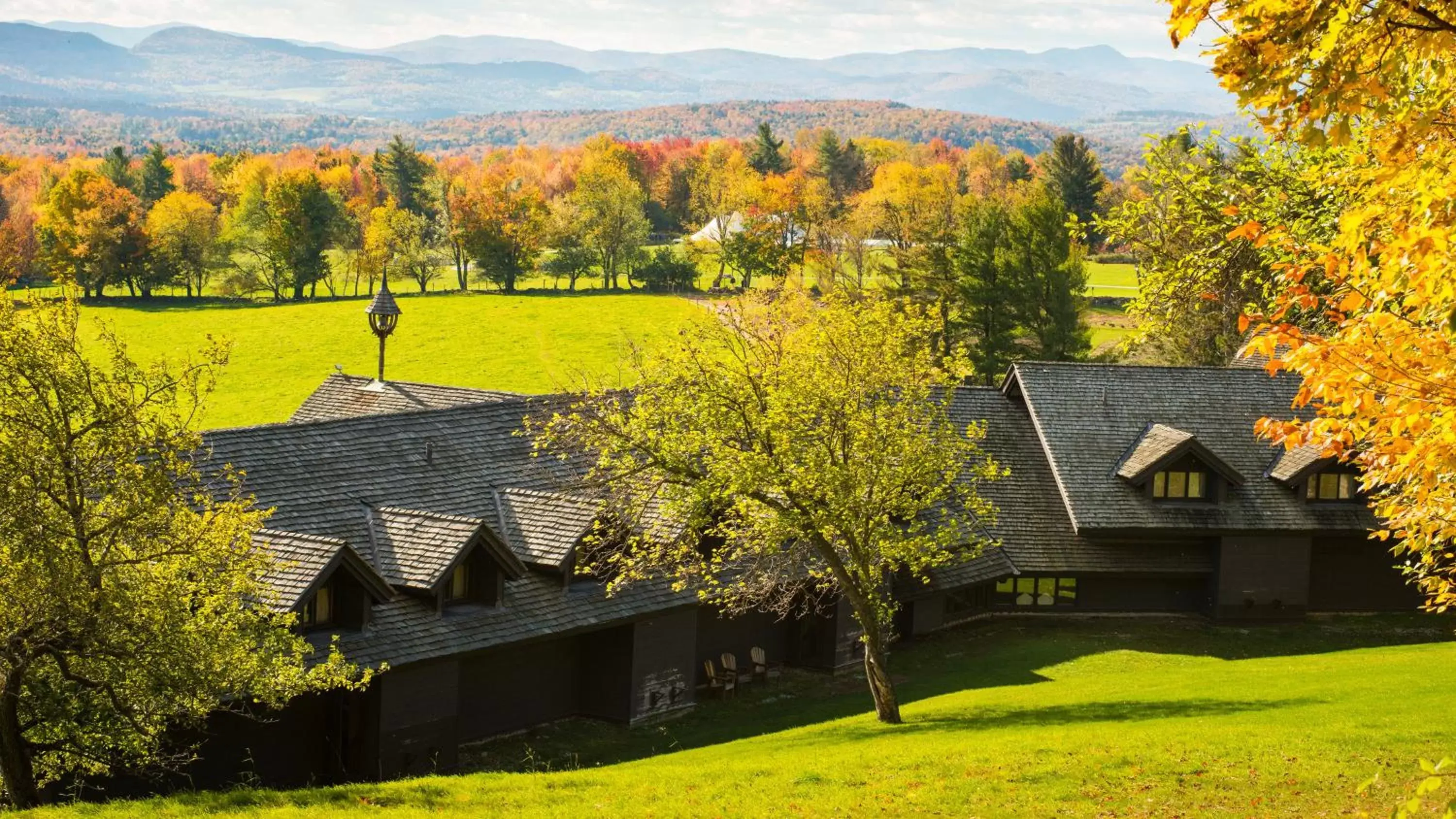 Bird's eye view in Trapp Family Lodge