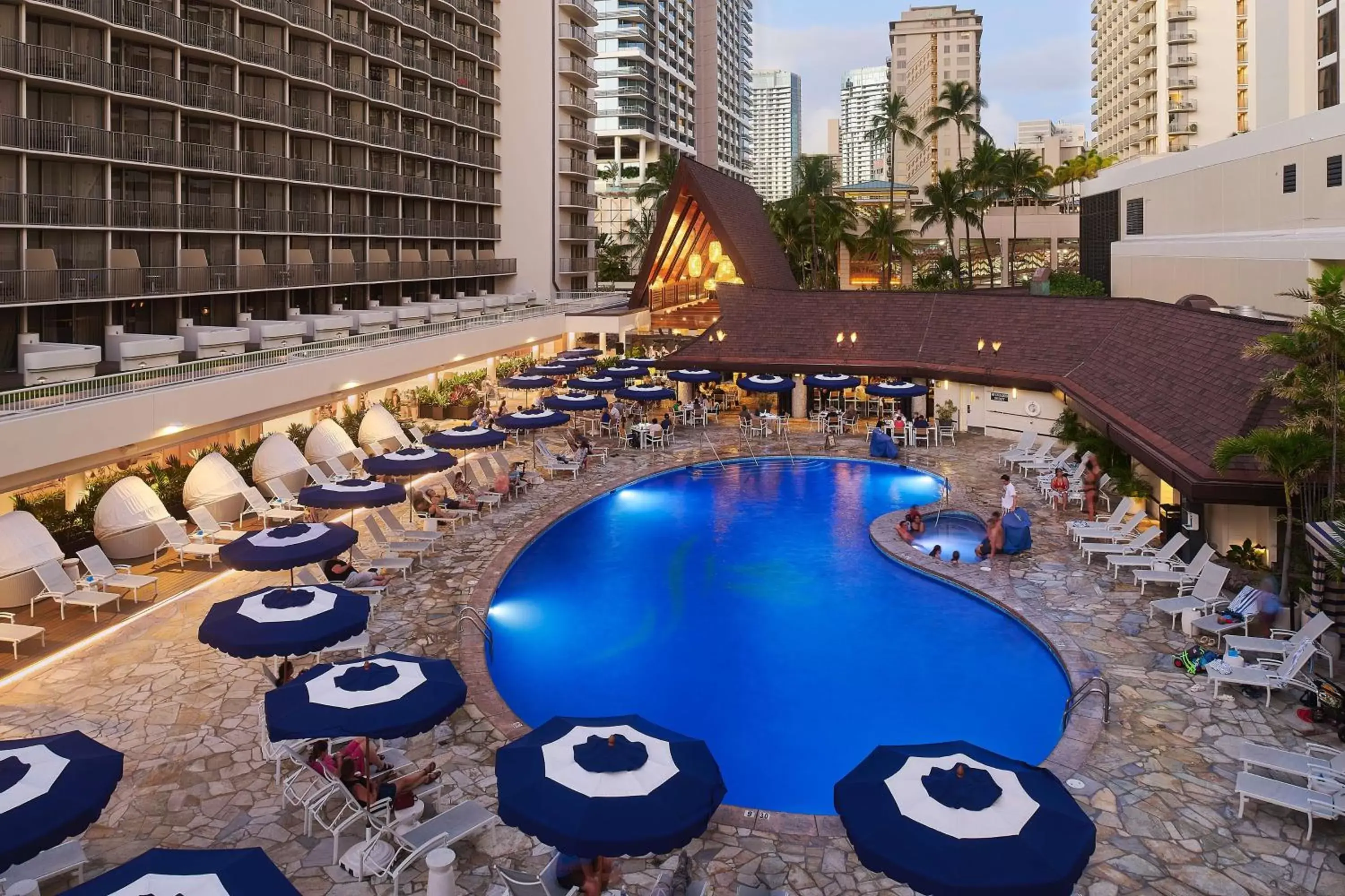 Property building, Pool View in OUTRIGGER Reef Waikiki Beach Resort