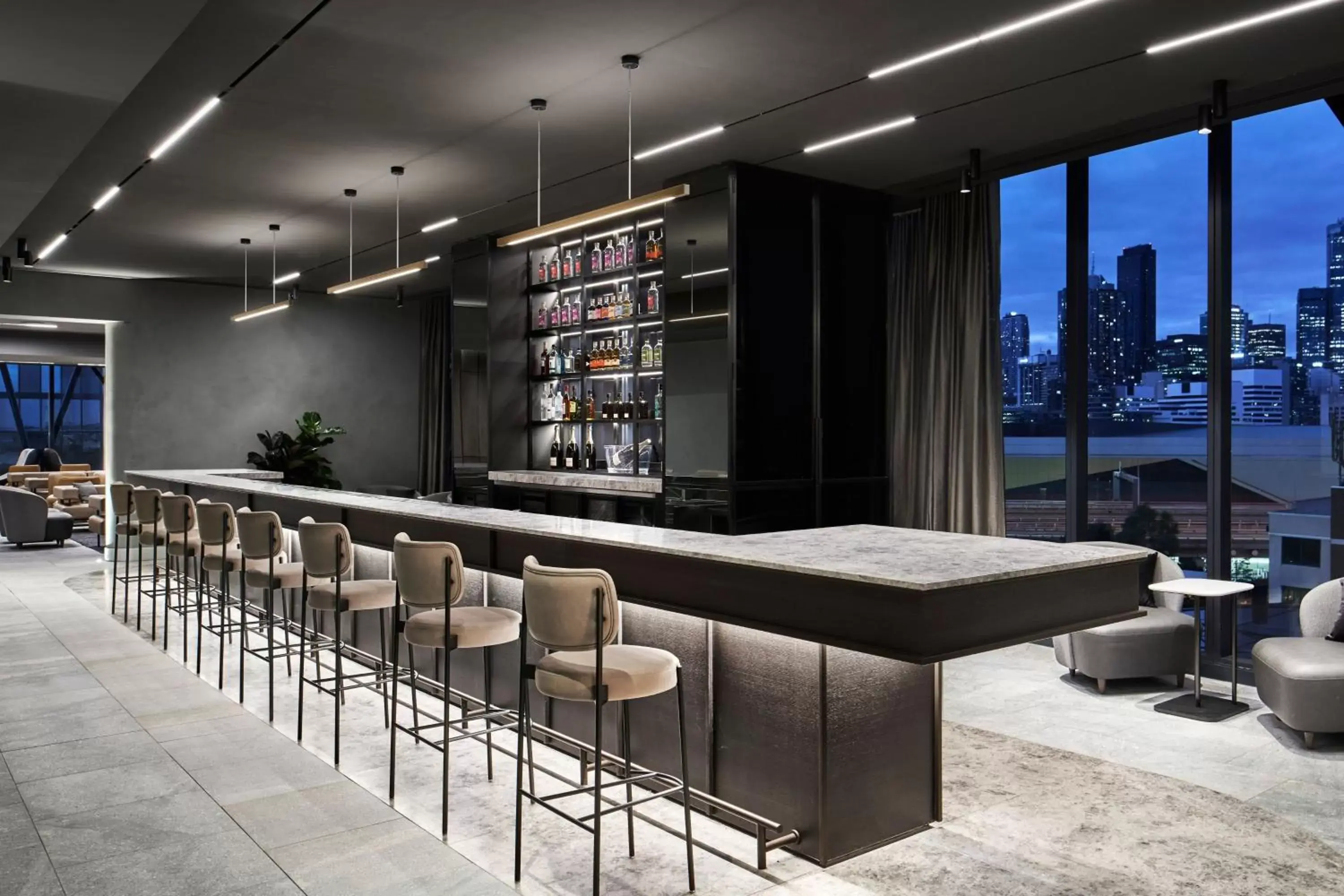 Restaurant/places to eat, Lounge/Bar in AC Hotel by Marriott Melbourne Southbank