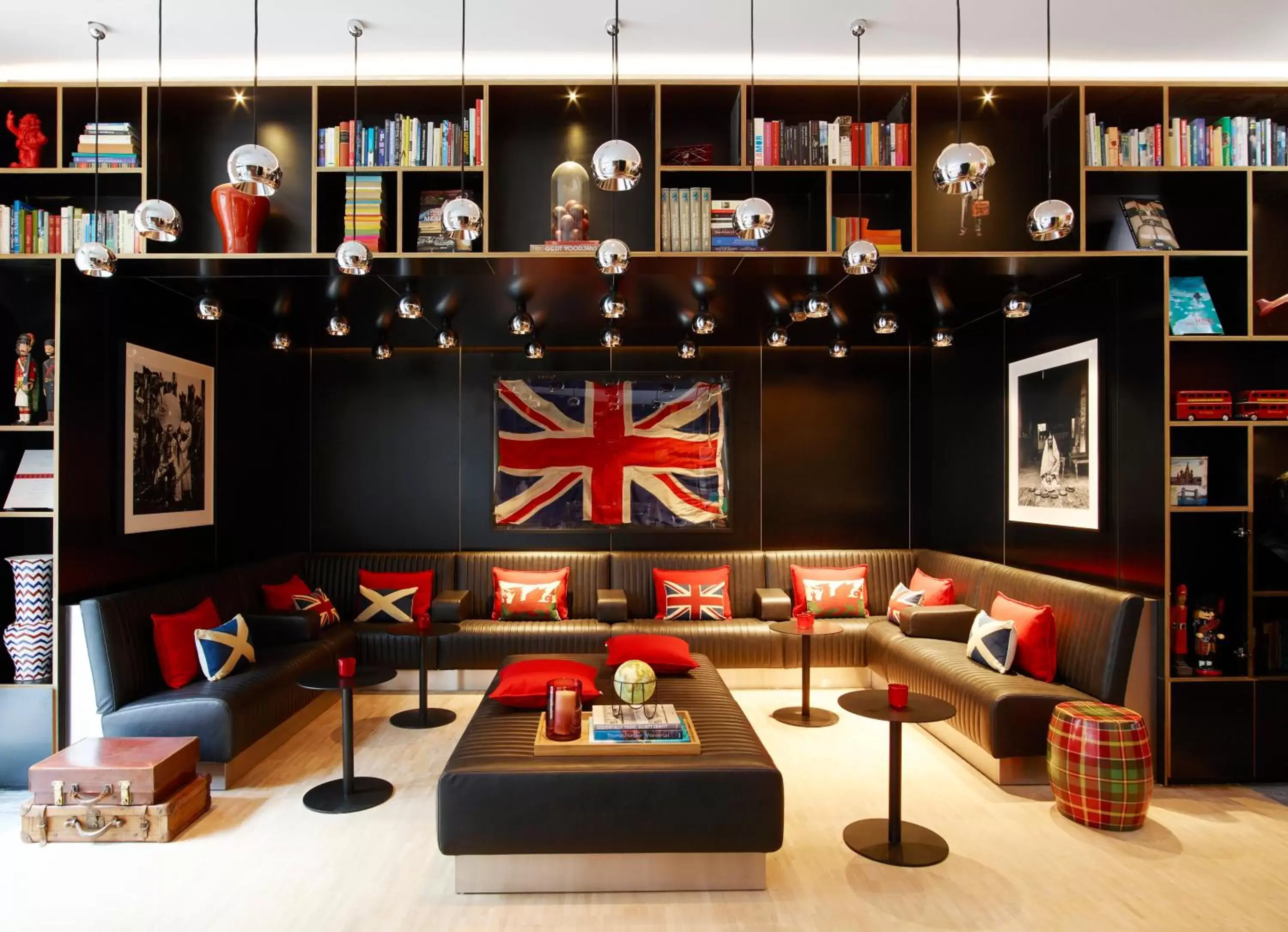 Lobby or reception in citizenM Tower of London
