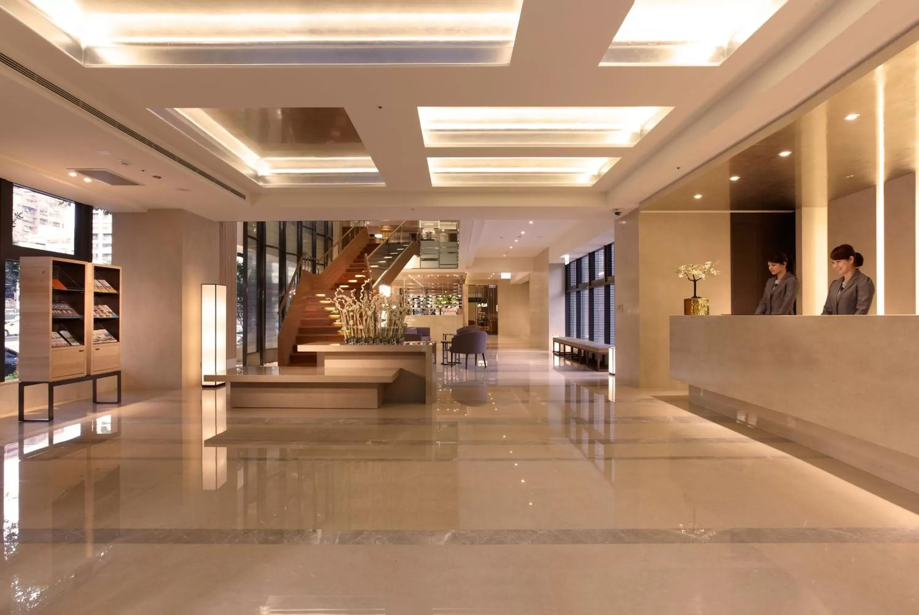 Lobby or reception, Lobby/Reception in Hotel COZZI Minsheng Taipei