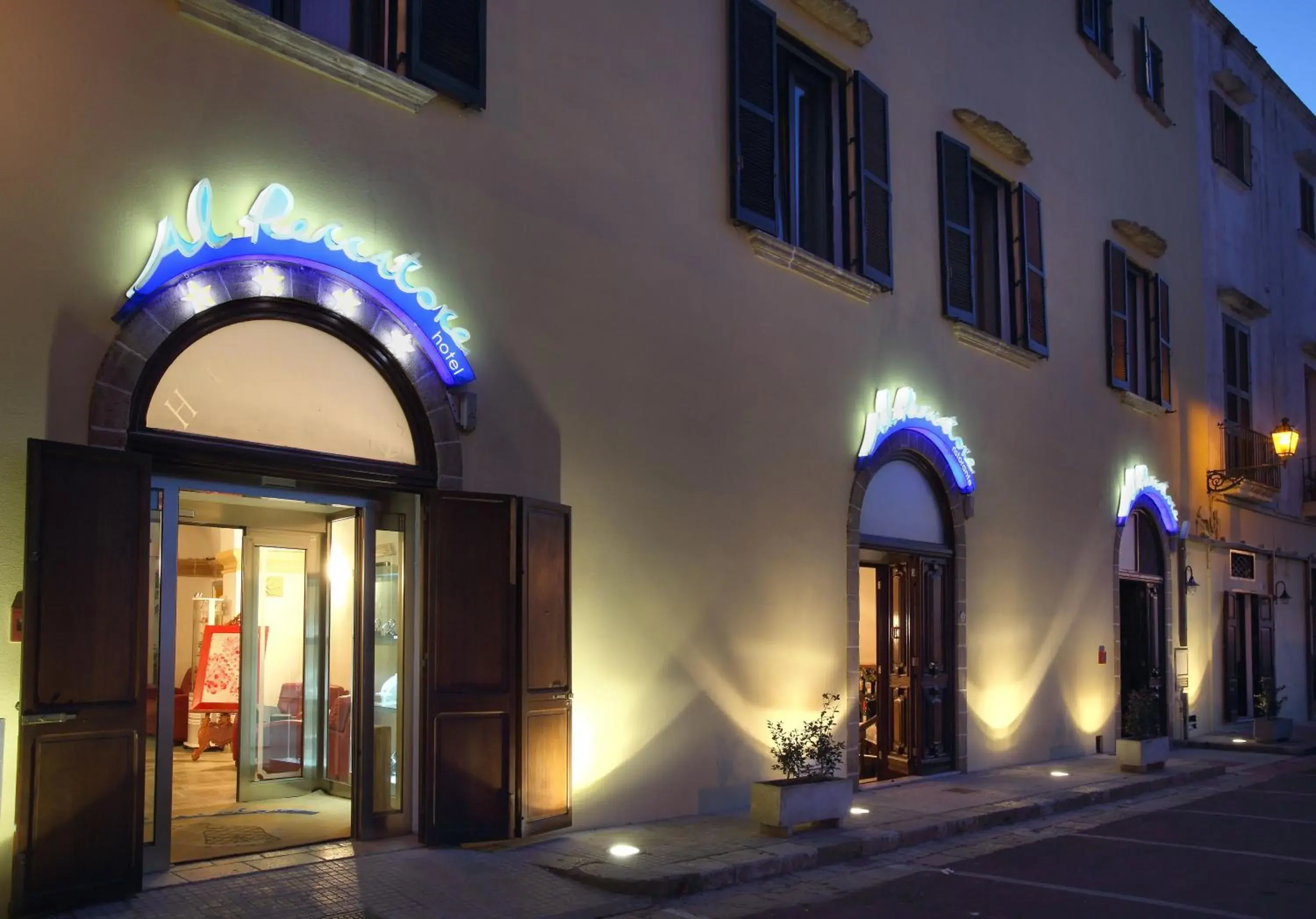 Facade/entrance in Al Pescatore Hotel & Restaurant