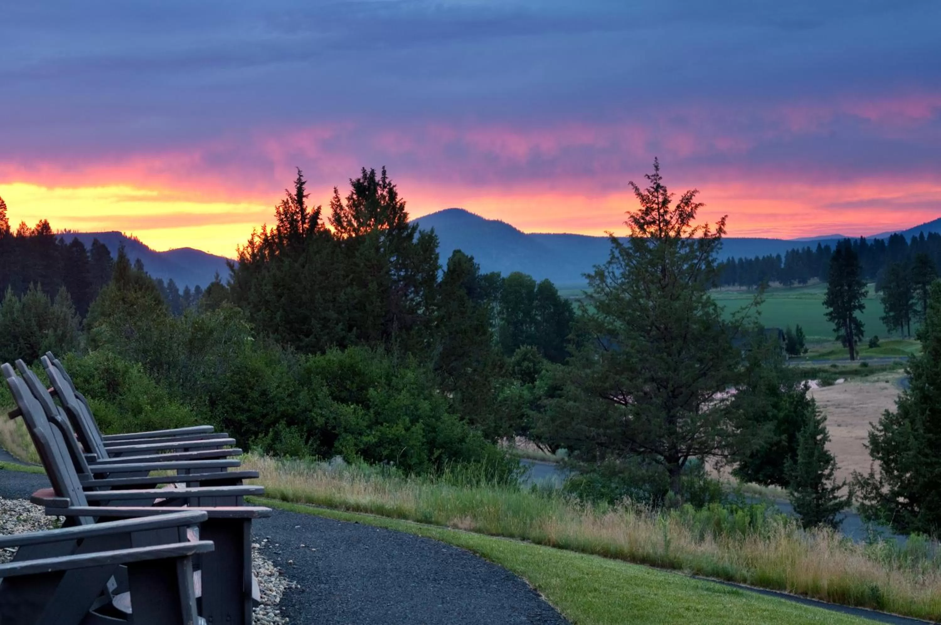 Patio in Running Y Ranch Golf & Spa Resort