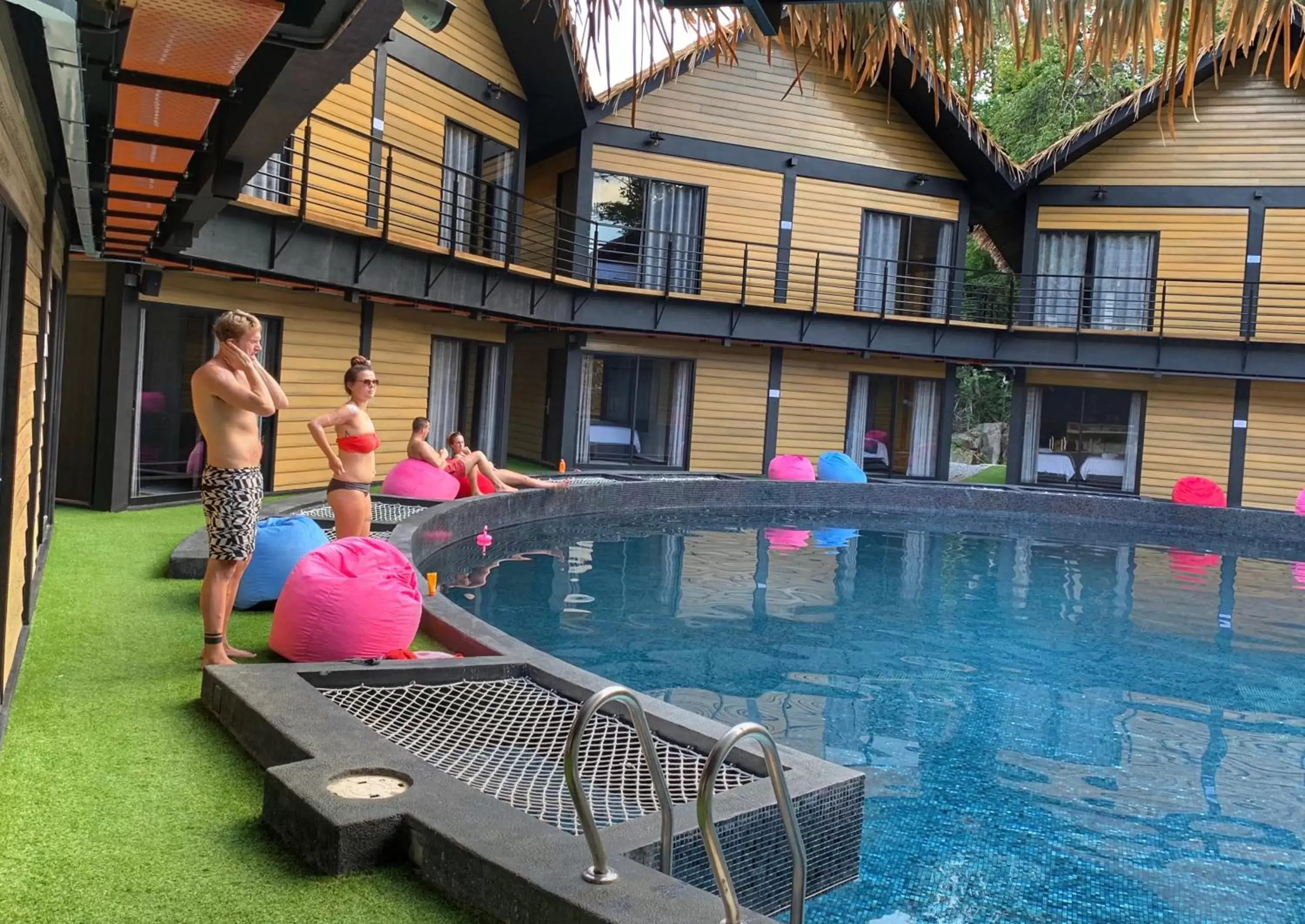 Floor plan, Swimming Pool in A Rock Resort Langkawi - Coral Reefs