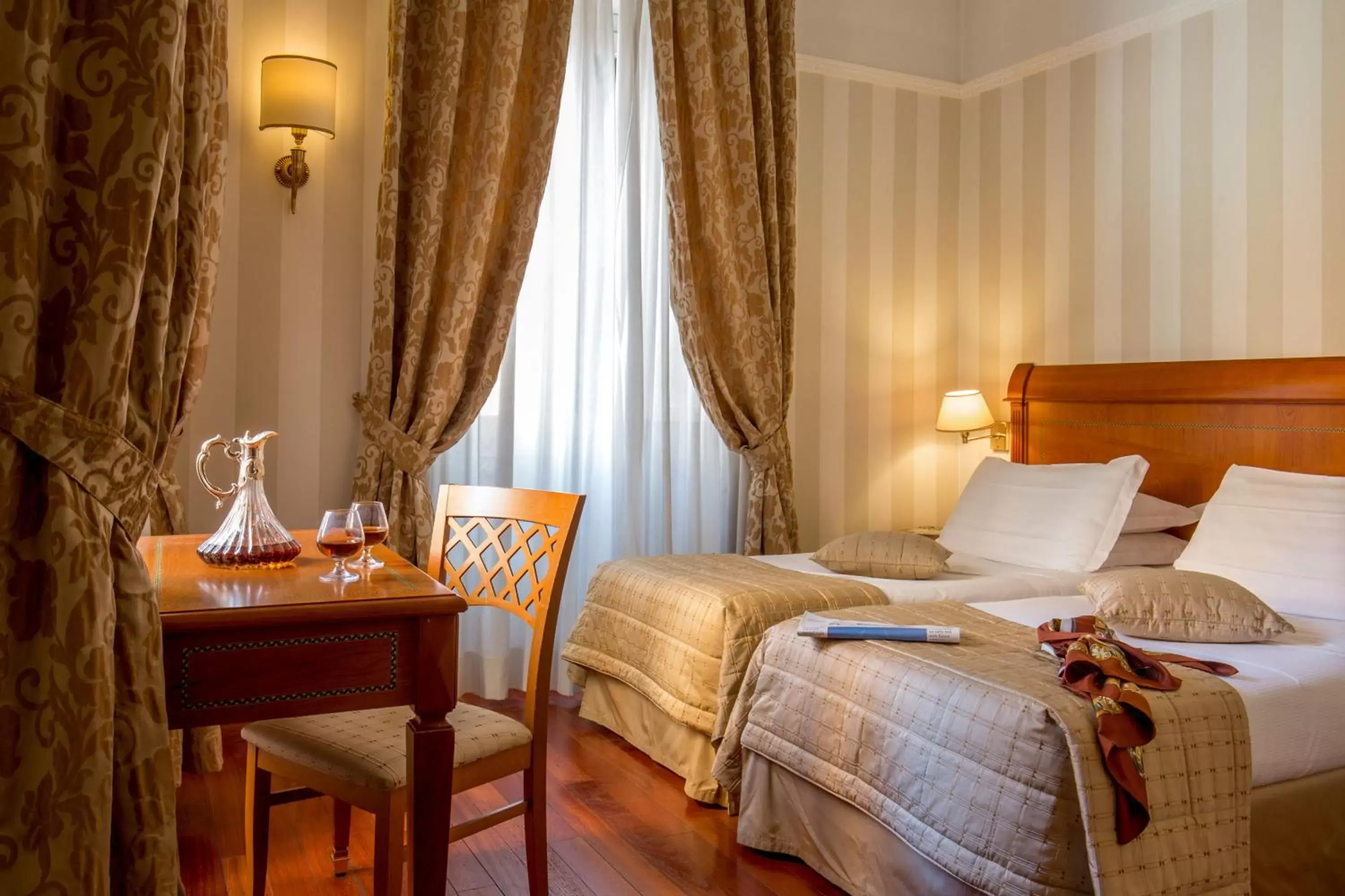 Bedroom, Bed in Albergo Ottocento
