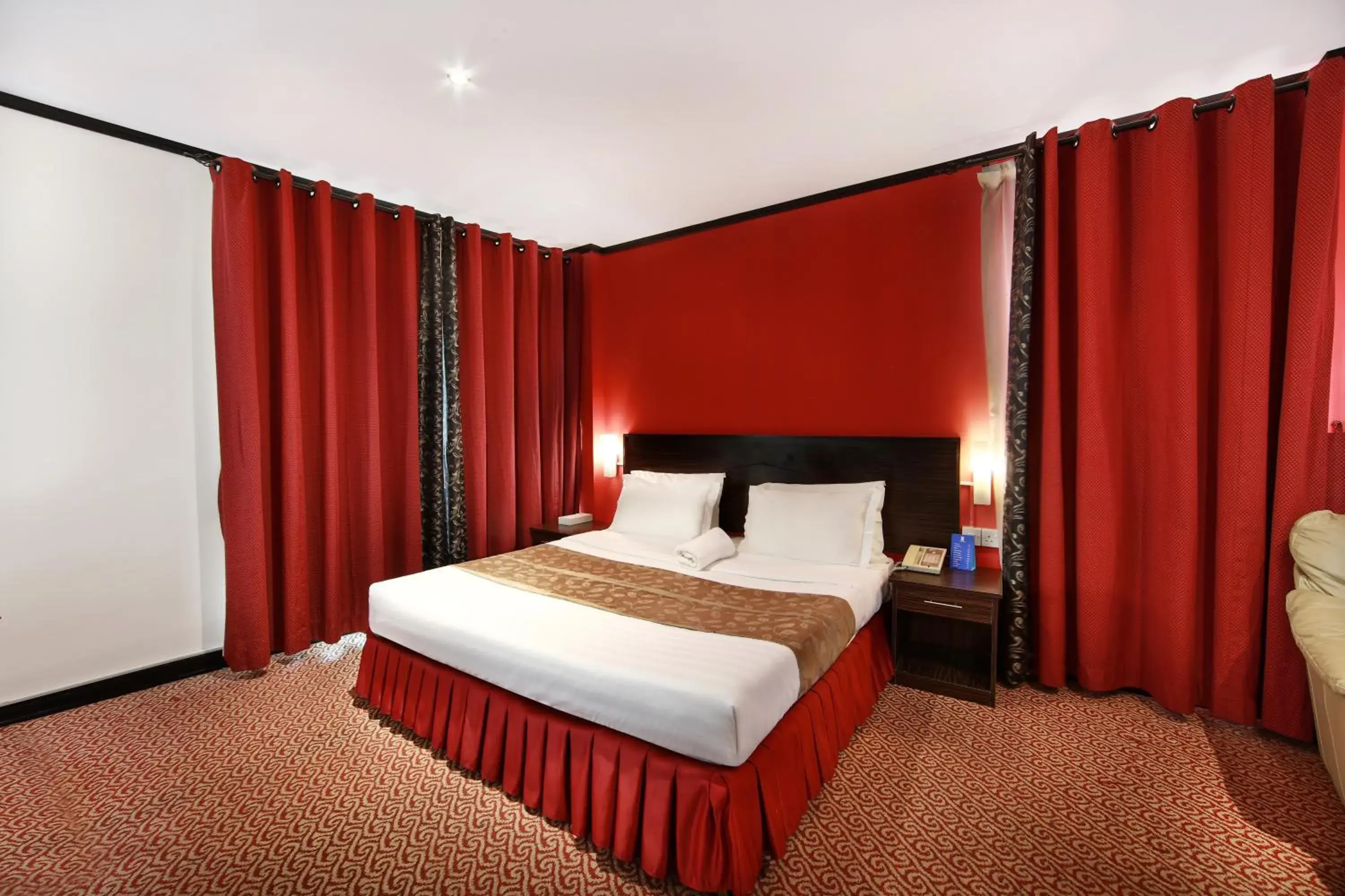 Bedroom, Bed in Manhattan Avenue Hotel
