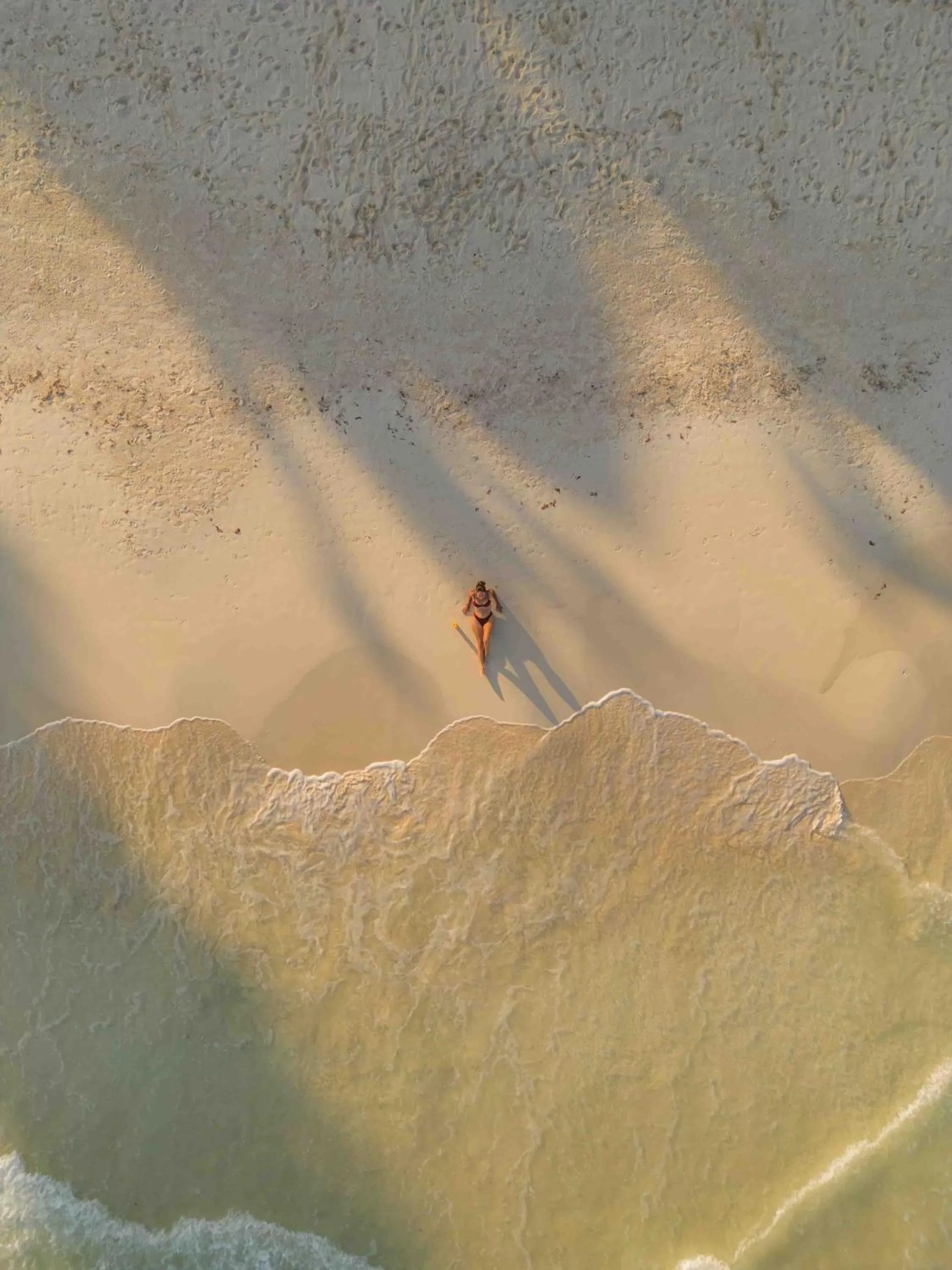 Beach in Encantada Tulum