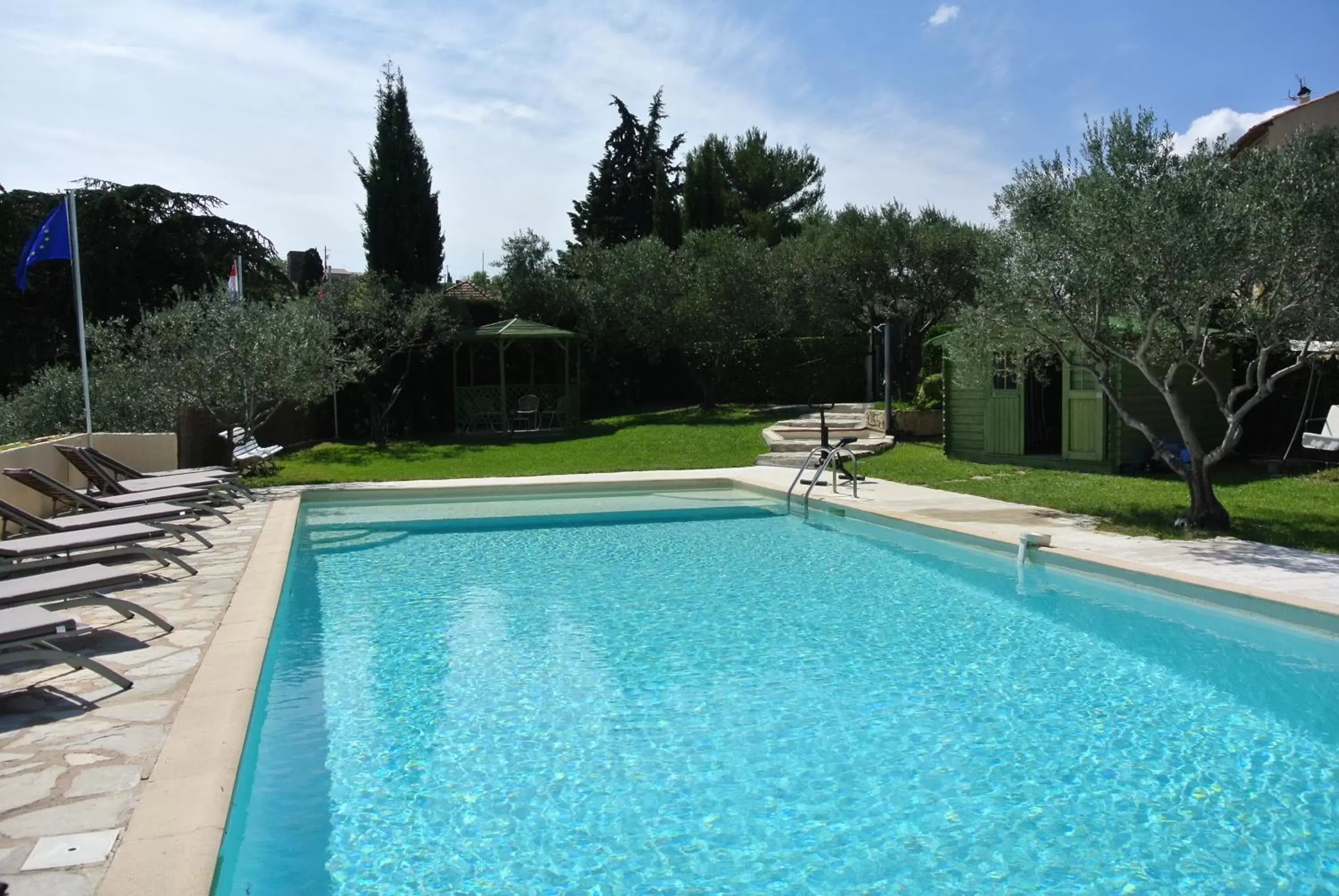 Day, Swimming Pool in La Vieille Bastide