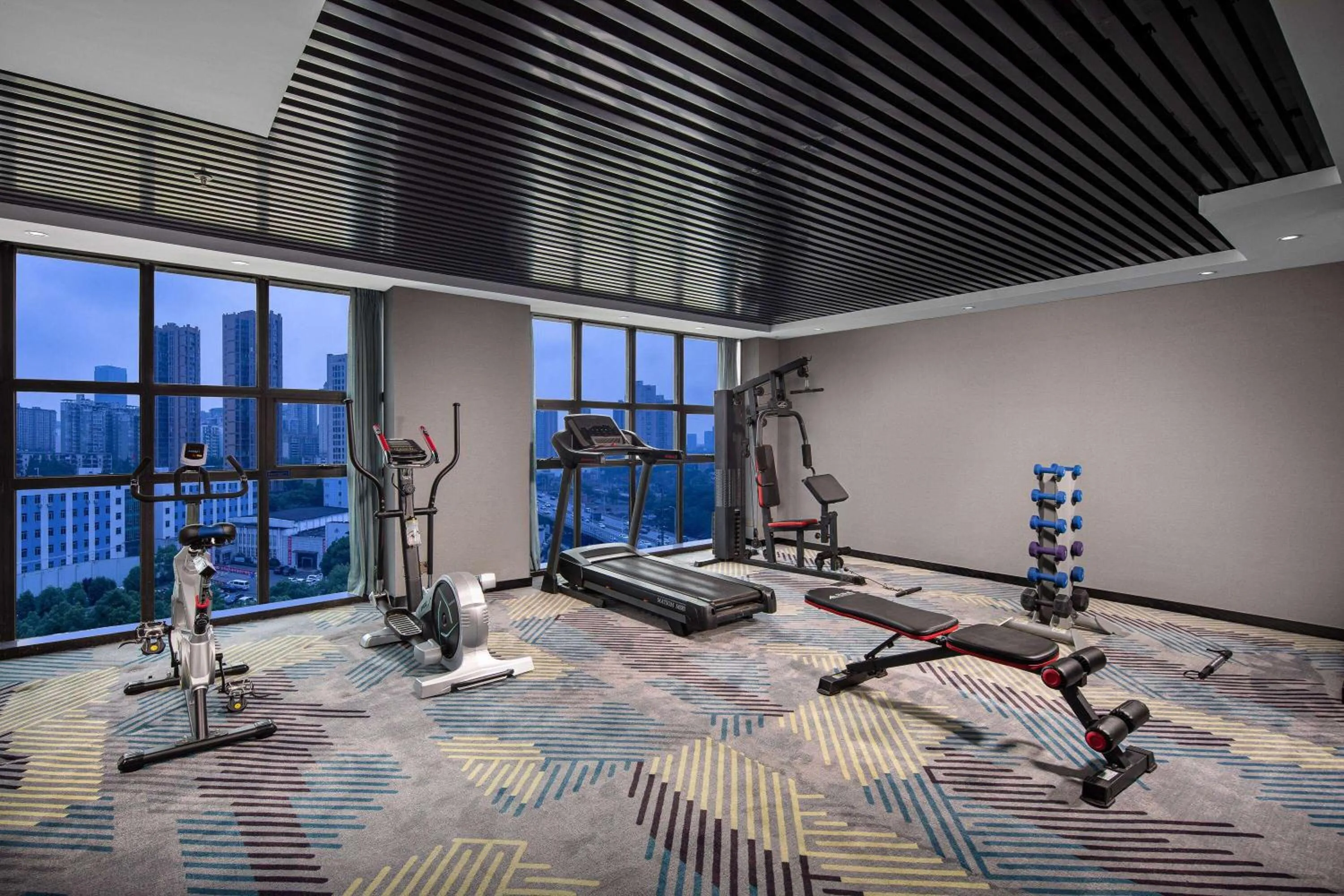 Fitness Center/Facilities in Ramada by Wyndham Changsha Tianxin