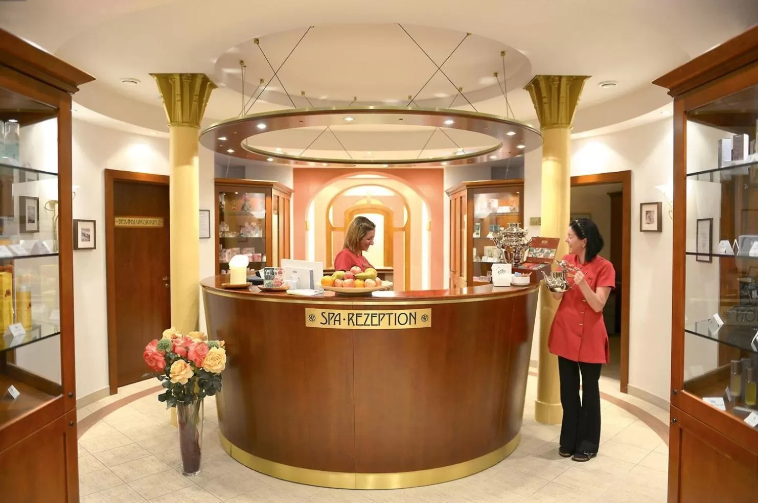 Lobby or reception in Das Palmenwald Schwarzwaldhof, BW Signature Collection