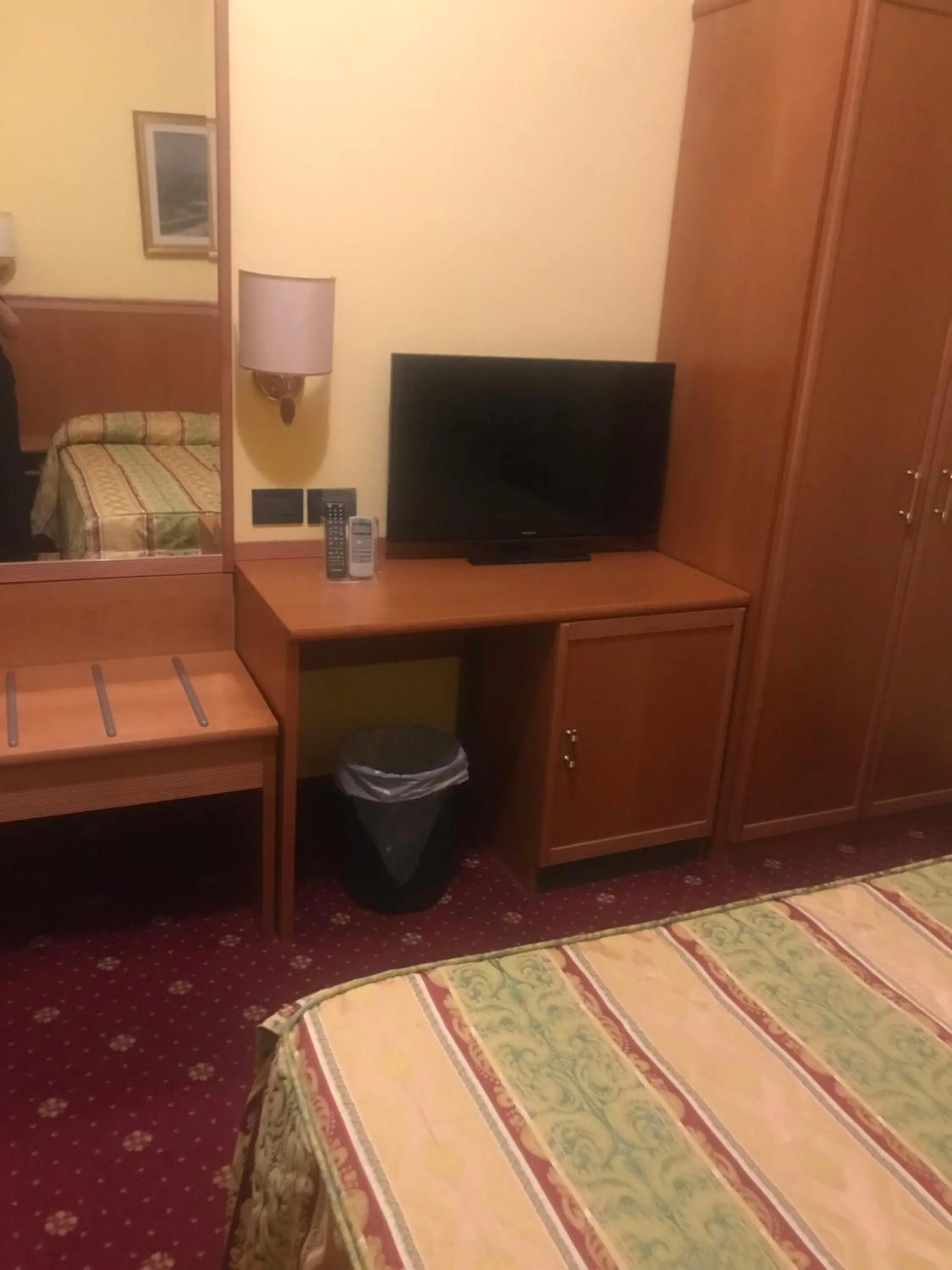 Bed in Hotel Cinzia Ristorante Christian e Manuel