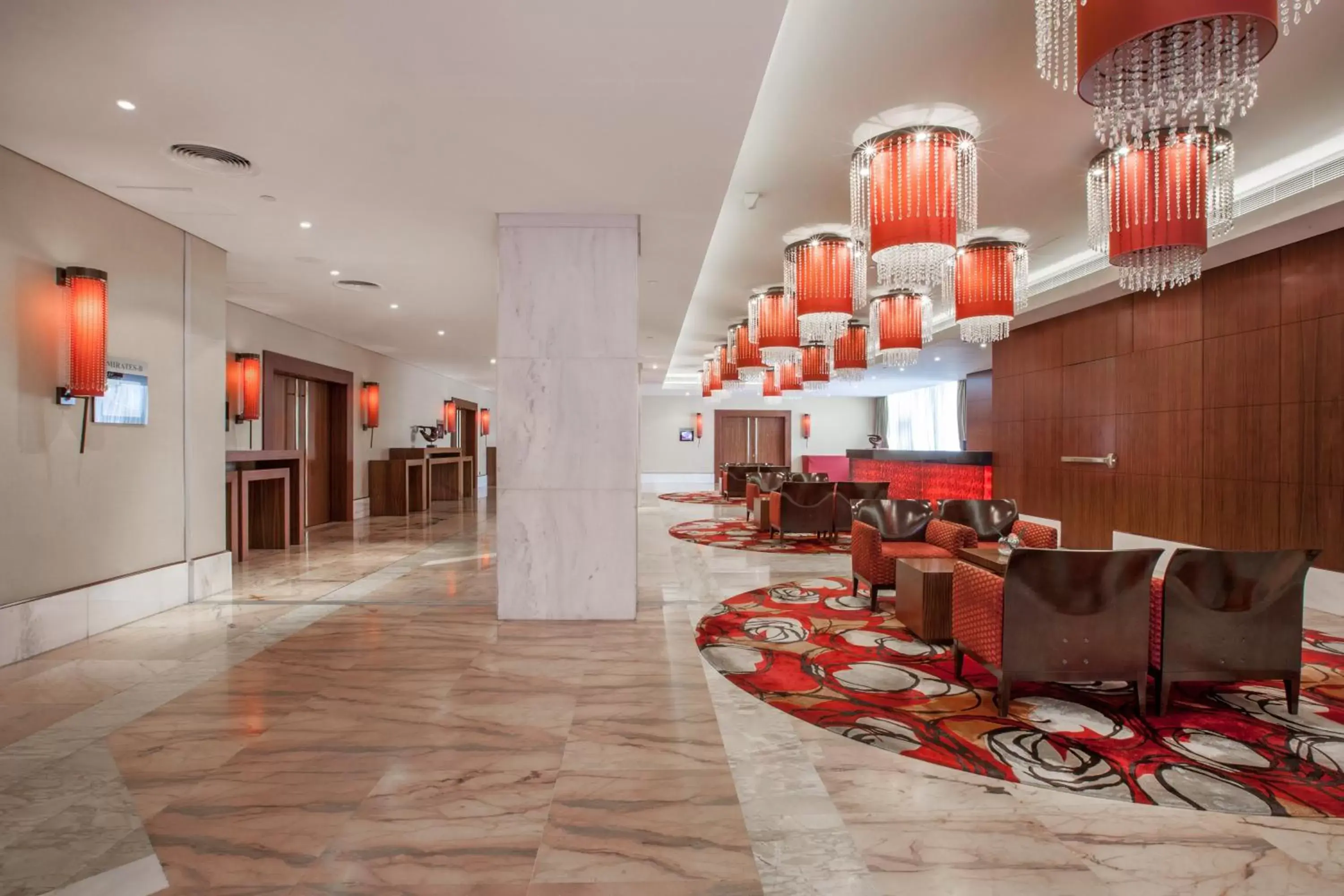 Meeting/conference room, Lounge/Bar in Crowne Plaza Dubai Deira, an IHG Hotel