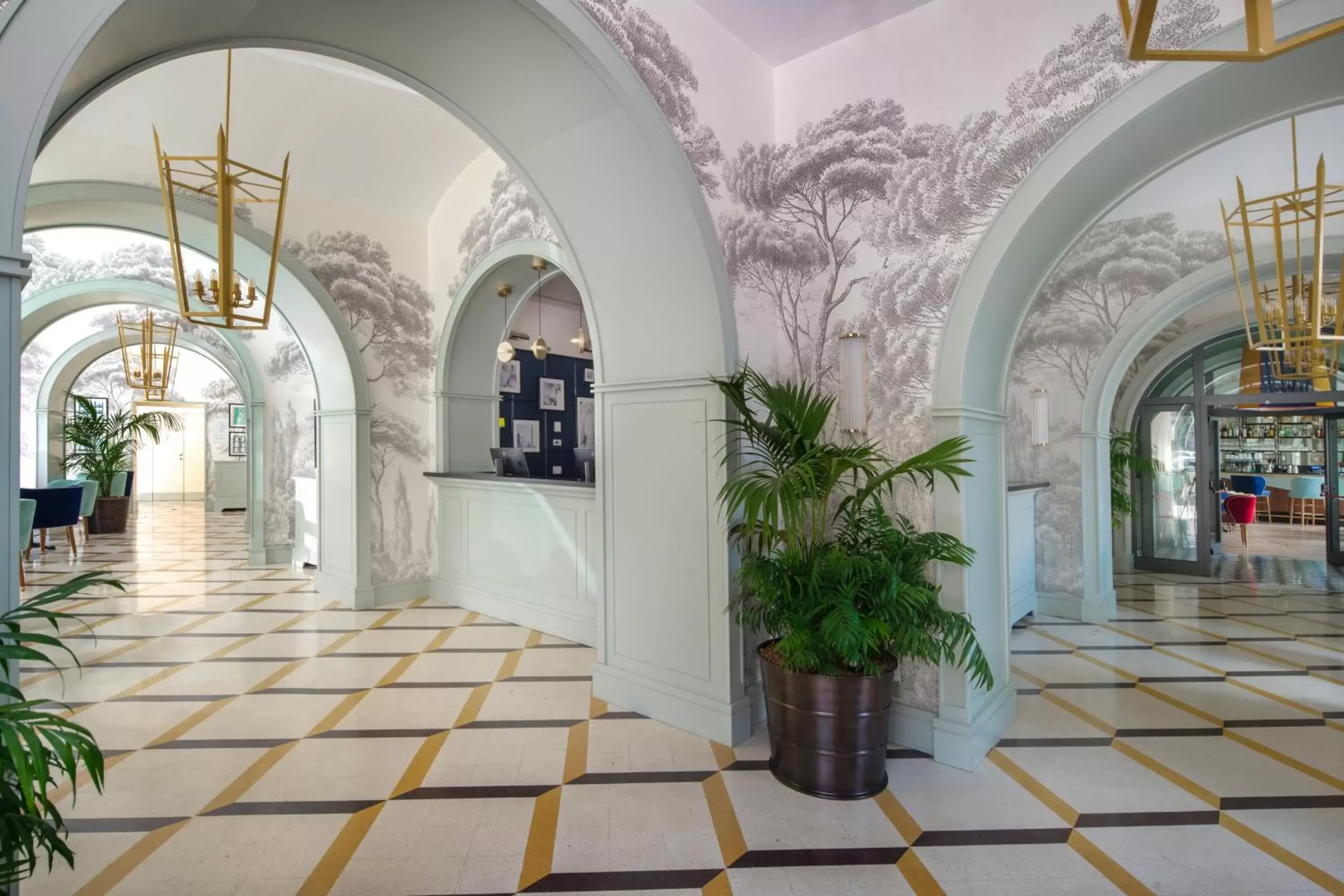 Lobby or reception in Trastevere Roma UNA Esperienze Lobby or reception in Trastevere Roma UNA Esperienze