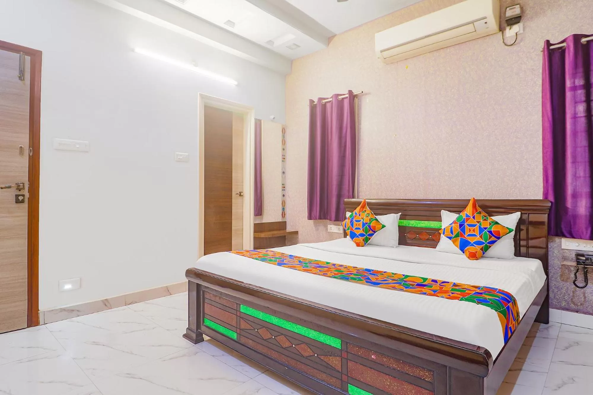 Photo of the whole room, Bed in FabExpress Golden Gate - Nr Hitech City