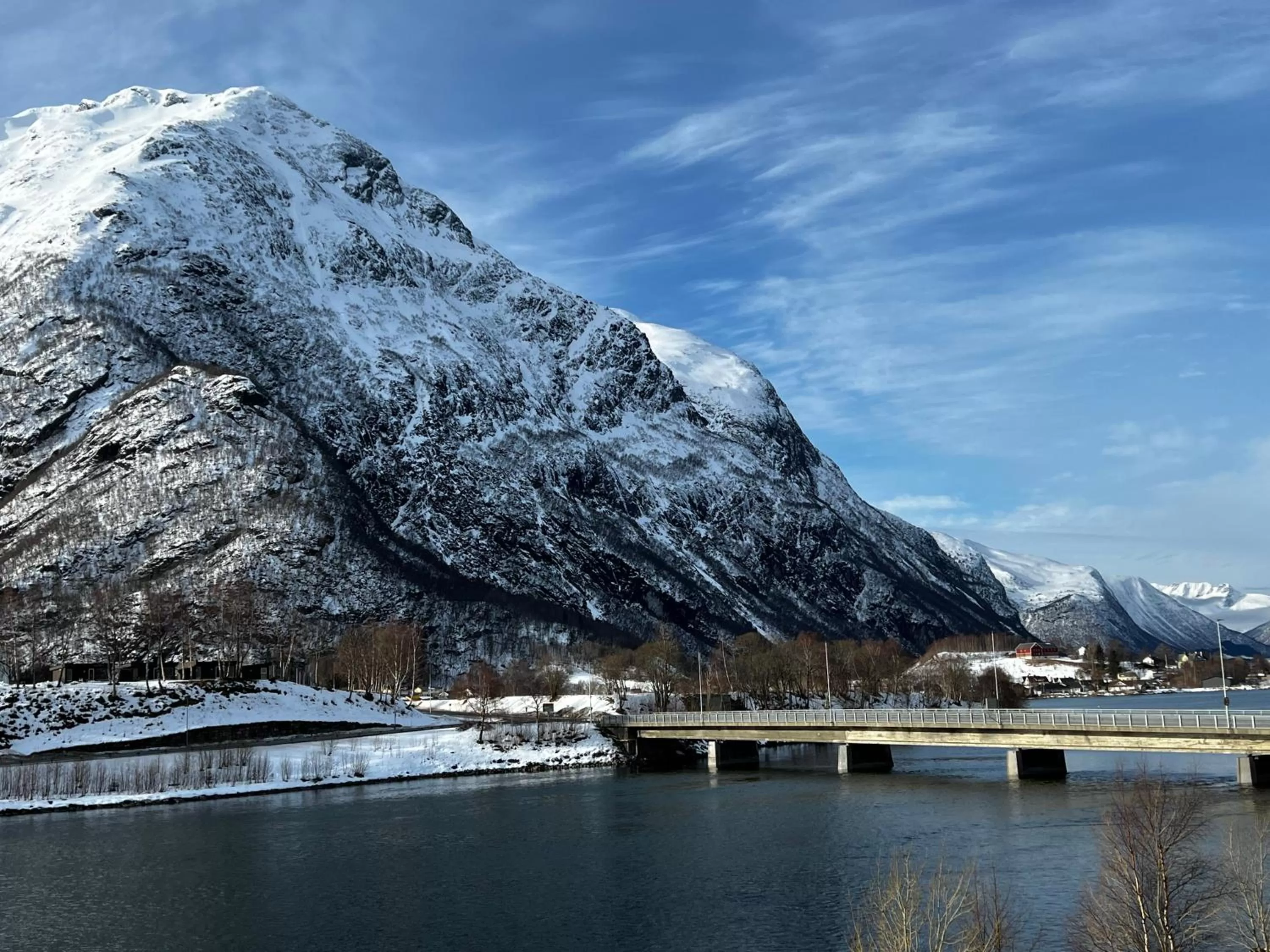View (from property/room) in Frichs Ekspress Åndalsnes