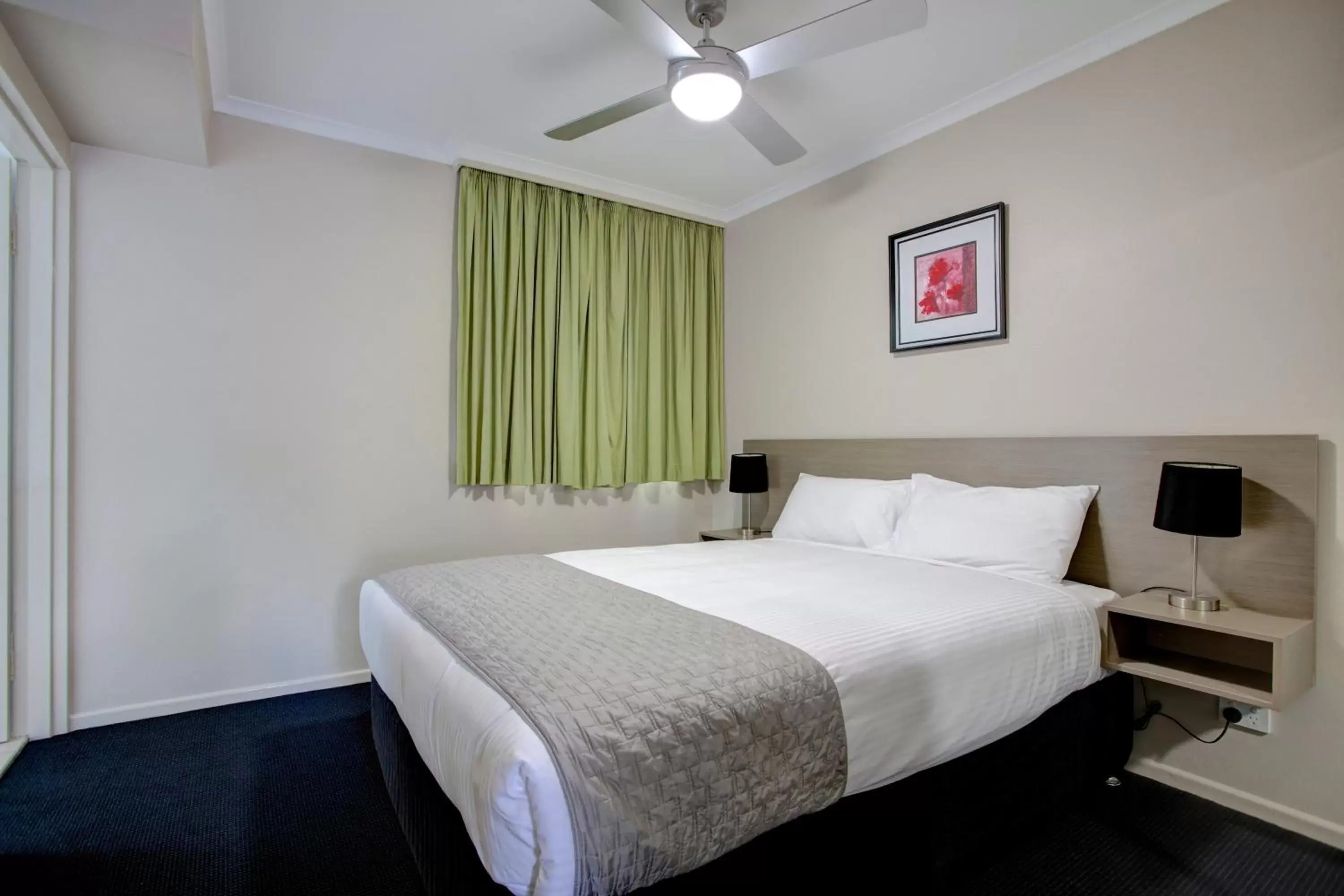 Bedroom, Bed in Beachpark Apartments Coffs Harbour