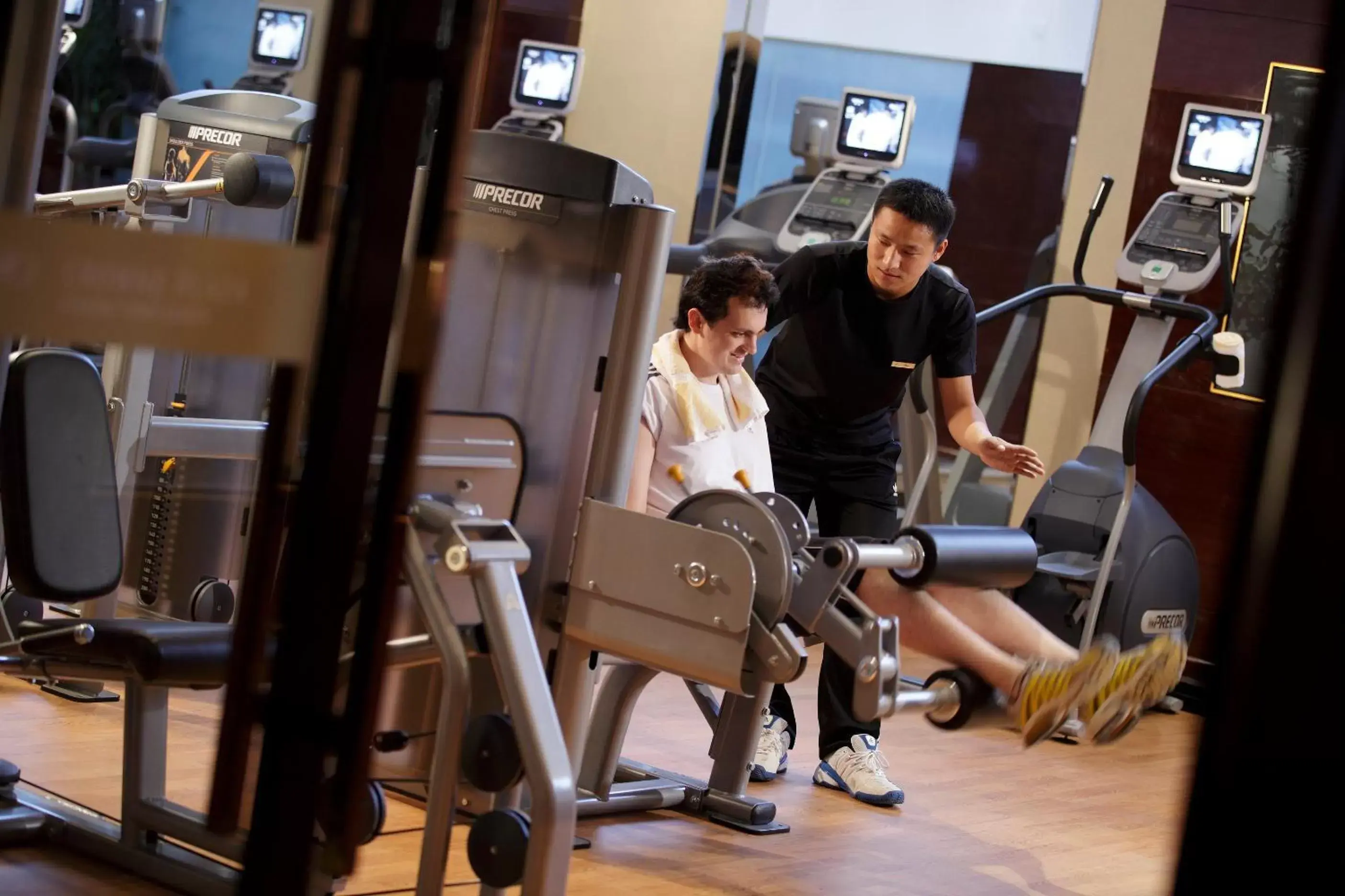 Fitness centre/facilities, Fitness Center/Facilities in Crowne Plaza Chengdu Panda Garden, an IHG Hotel