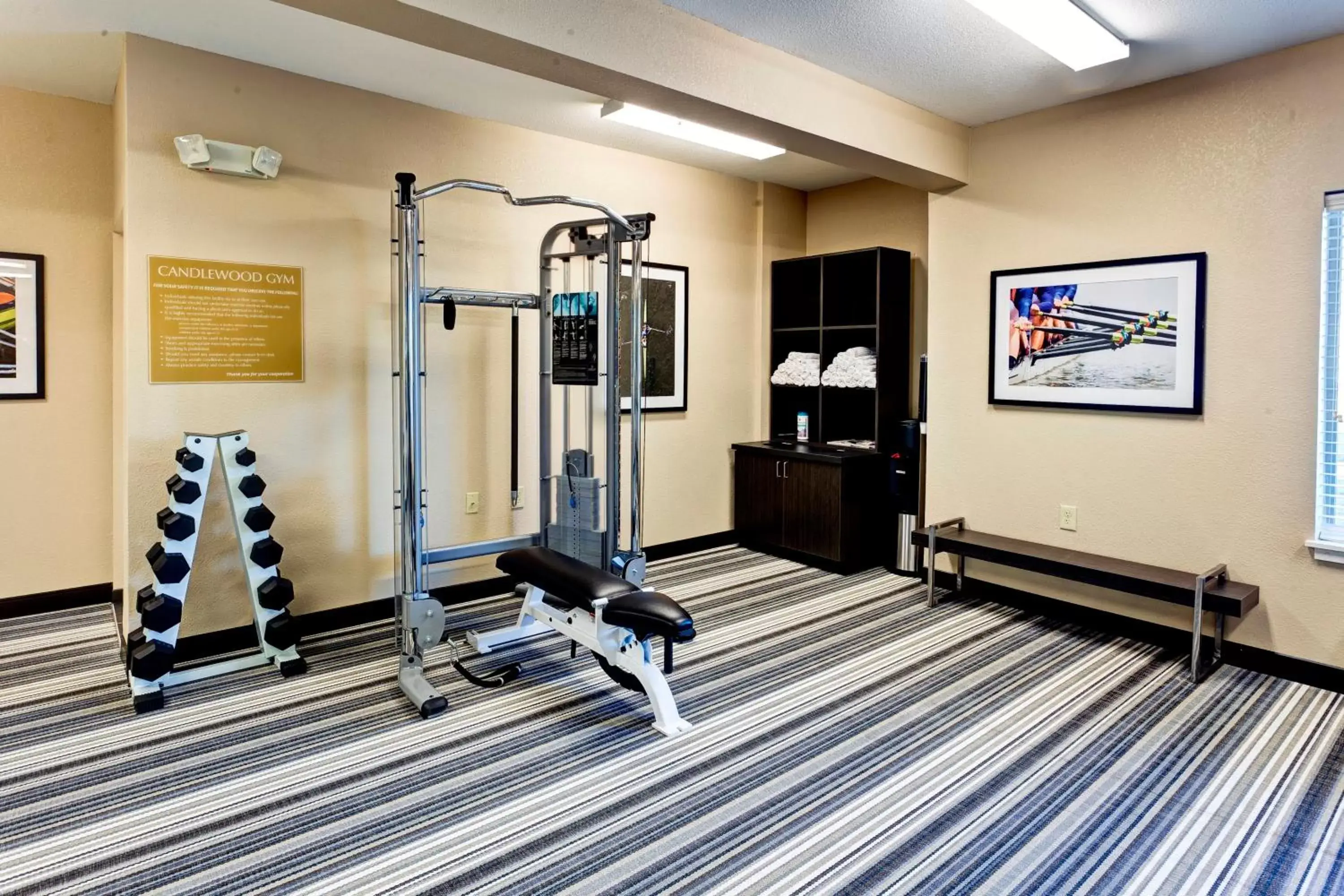 Fitness centre/facilities, Fitness Center/Facilities in Candlewood Suites Manhattan, an IHG Hotel
