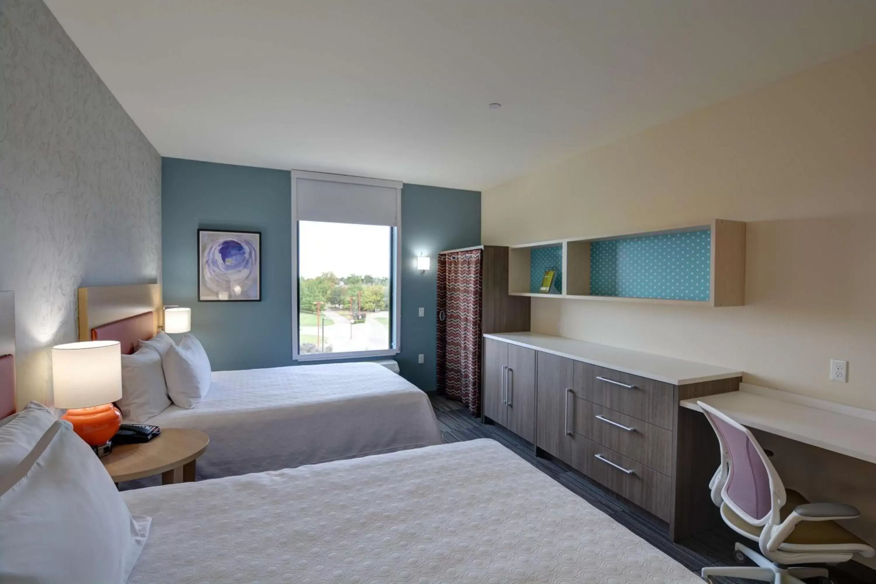 Bedroom, Bed in Home2 Suites by Hilton OKC Midwest City Tinker AFB Bedroom, Bed in Home2 Suites by Hilton OKC Midwest City Tinker AFB