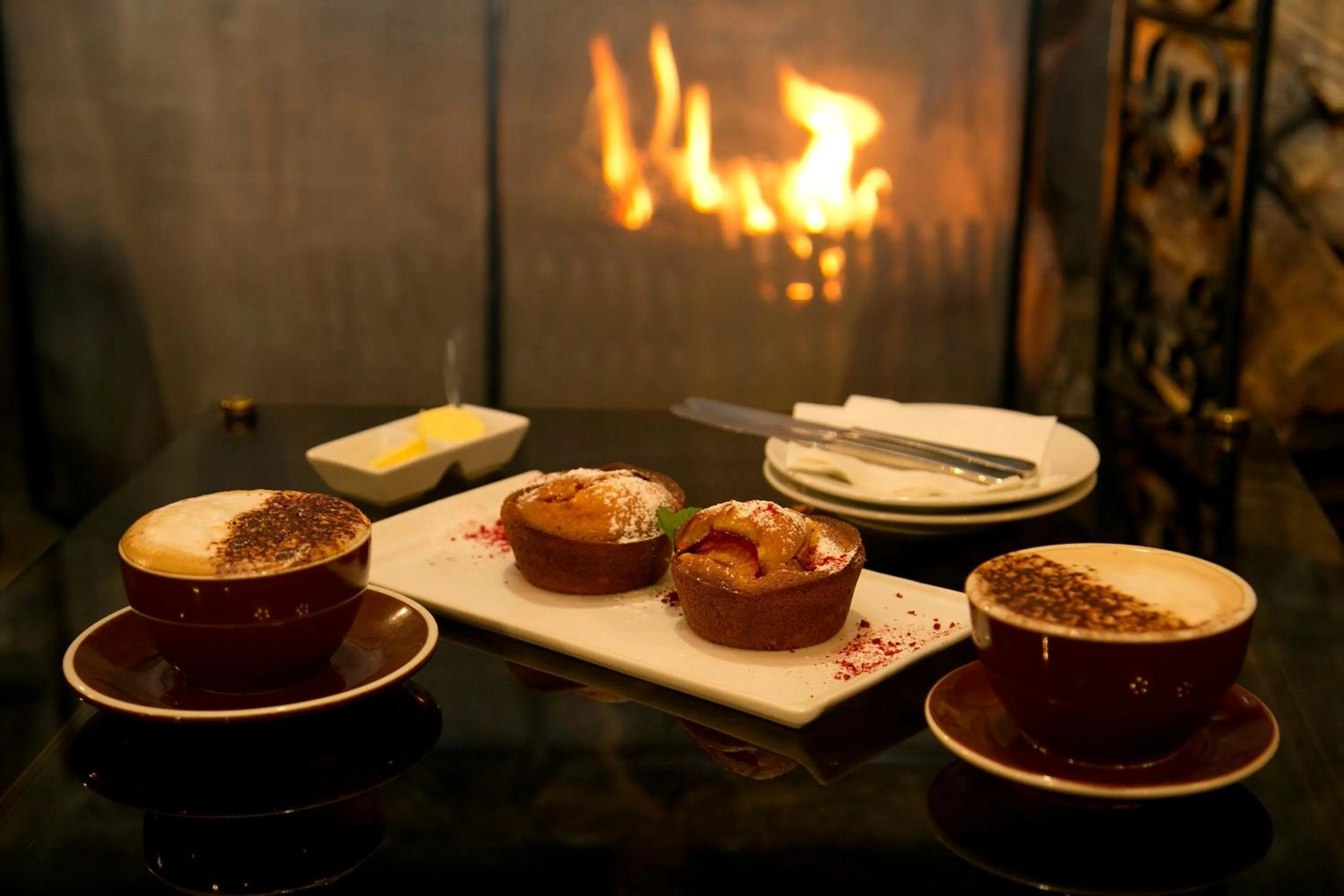 Food close-up in Tongariro Lodge