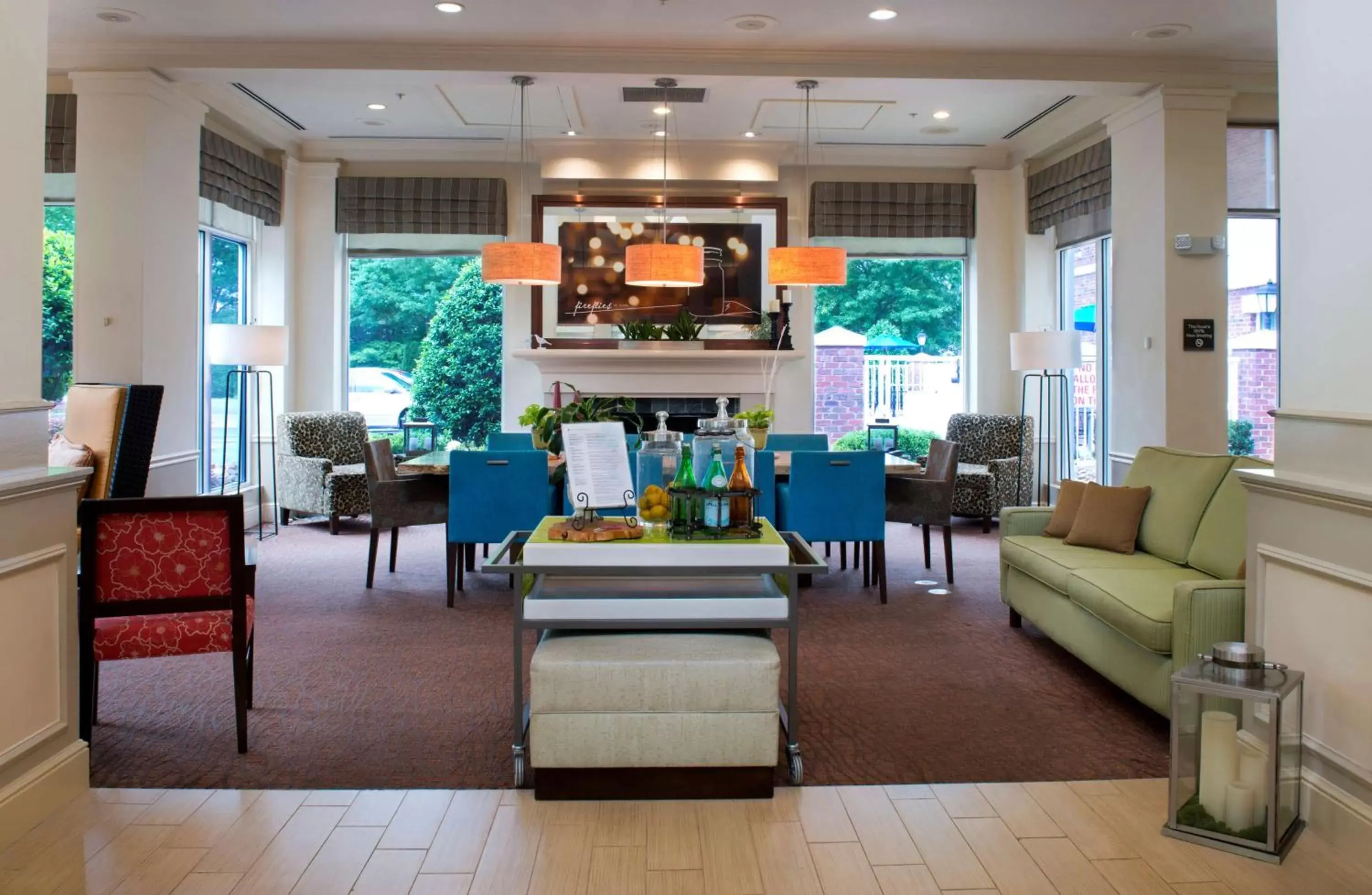 Lobby or reception, Restaurant/Places to Eat in Hilton Garden Inn Rock Hill