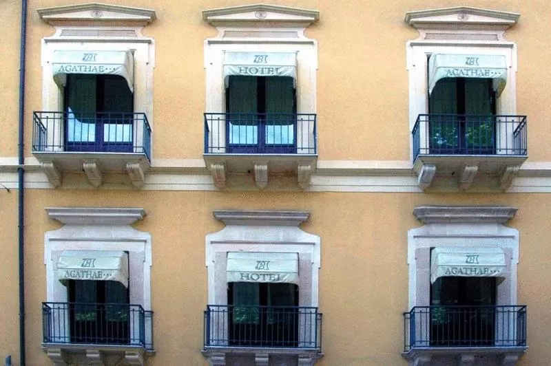 Facade/entrance in Hotel Agathae
