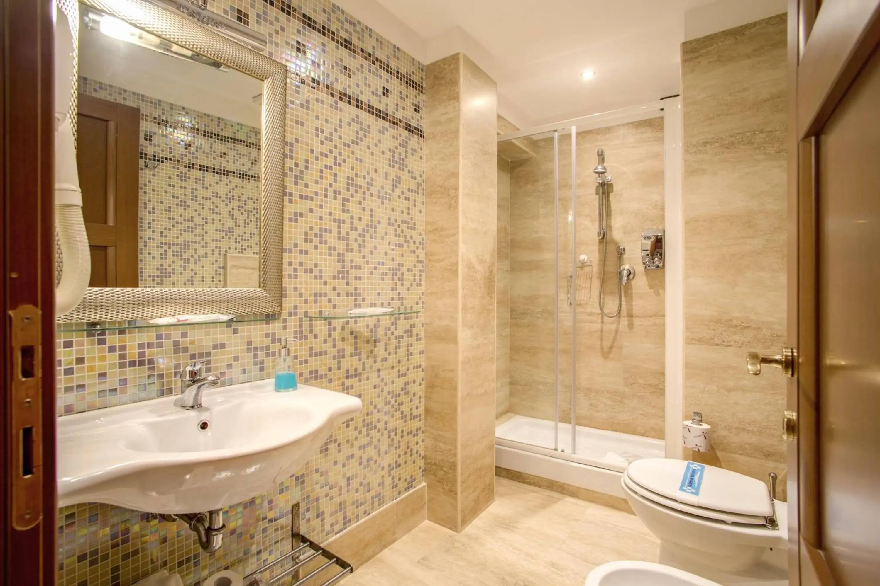 Shower, Bathroom in Aurelius Art Gallery Hotel