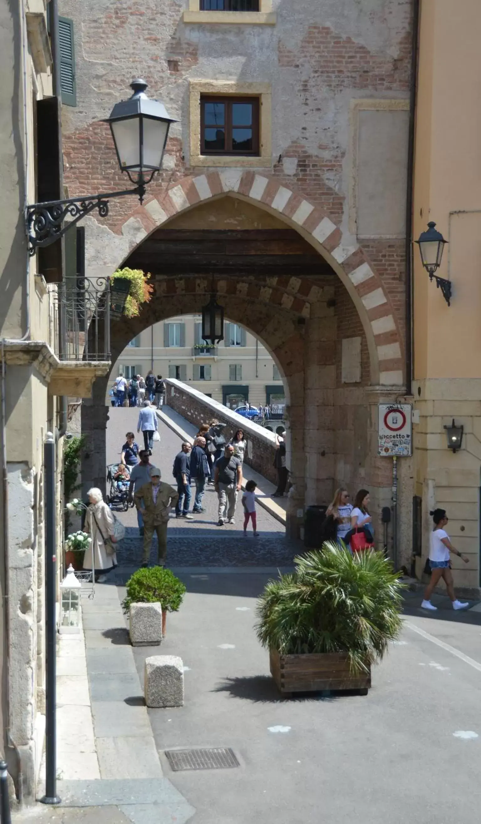 View (from property/room), Facade/Entrance in Relais Ponte Pietra