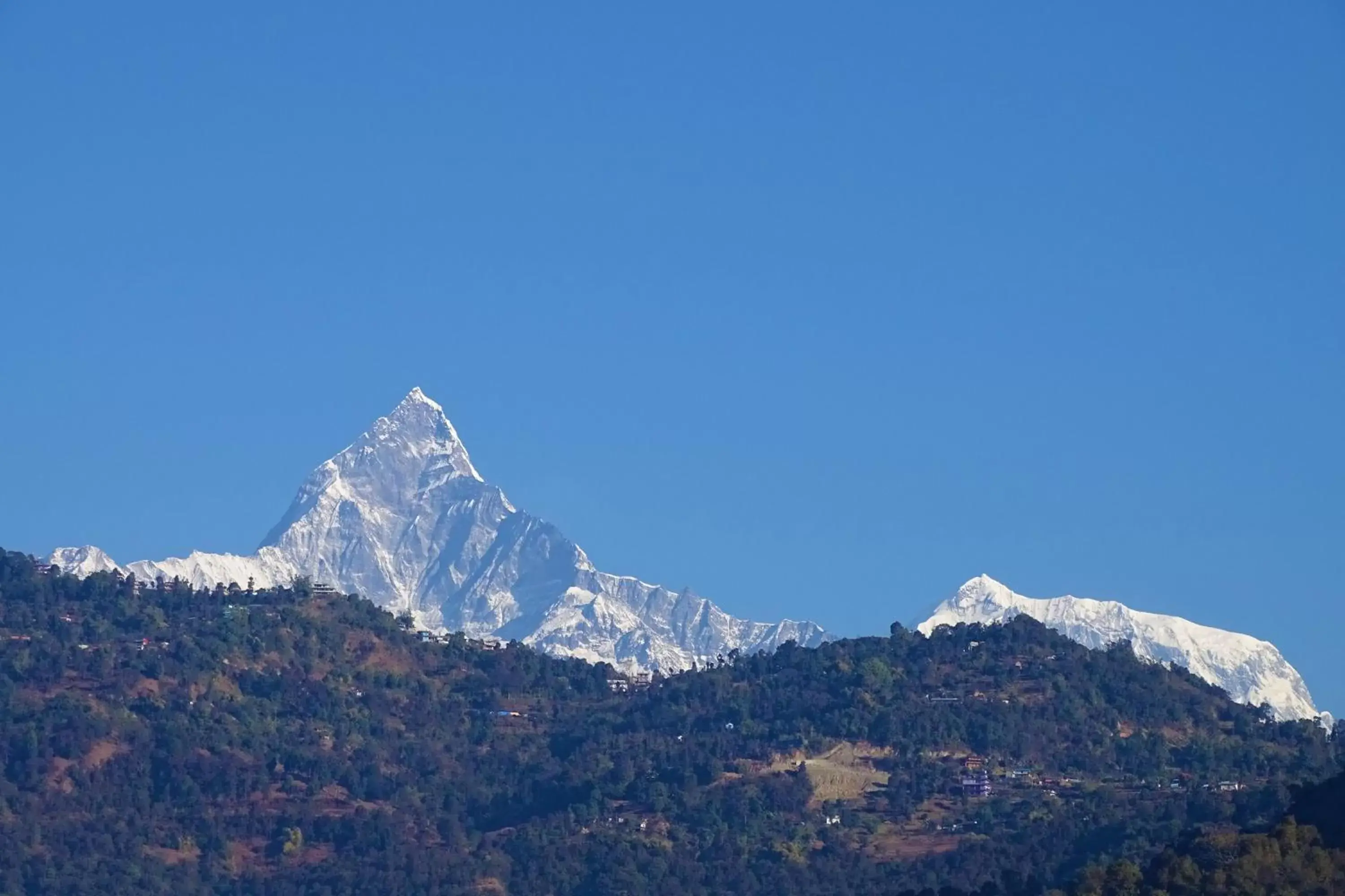 Natural landscape, Mountain View in Hotel Karuna