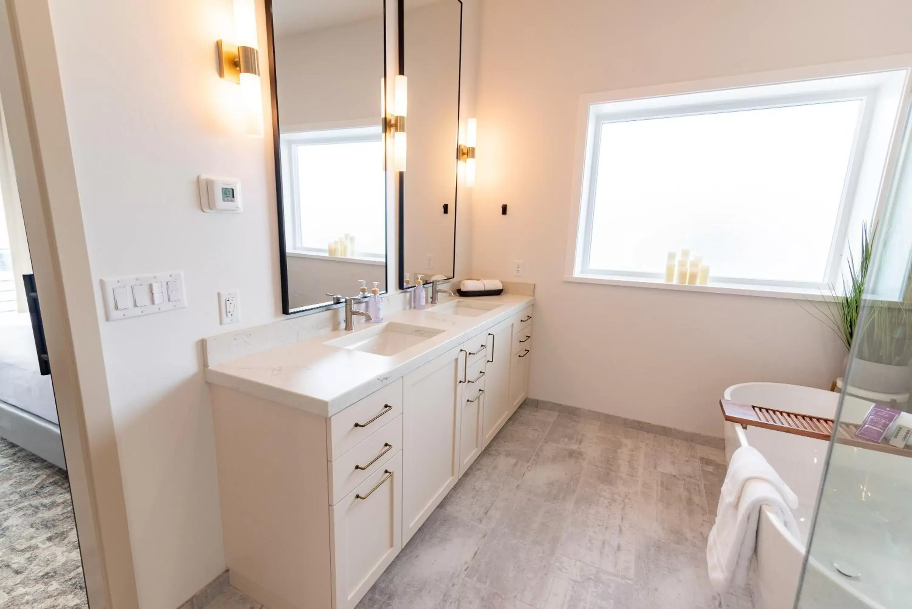 Bathroom in Colony Suites