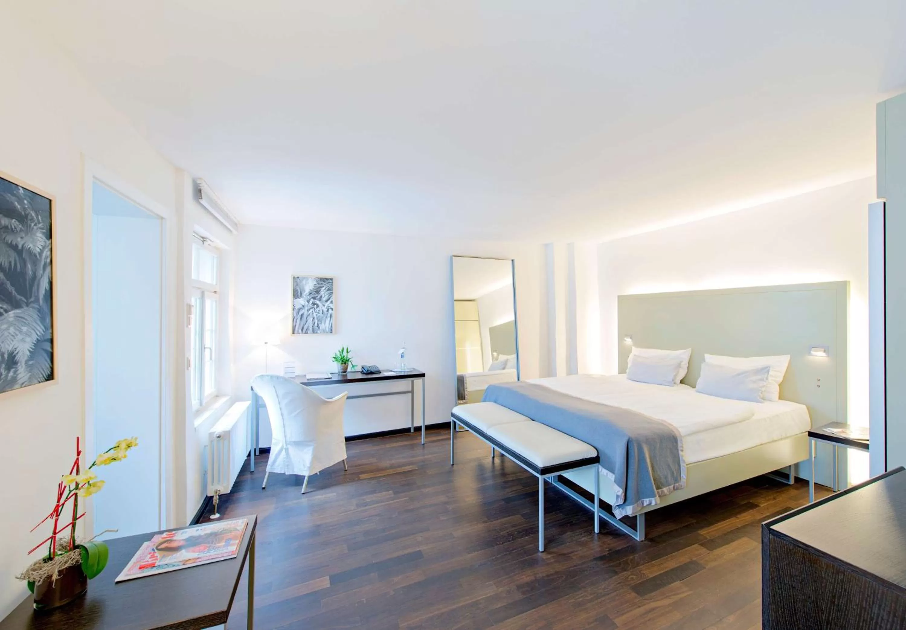 Photo of the whole room, Bed in Arthotel Heidelberg