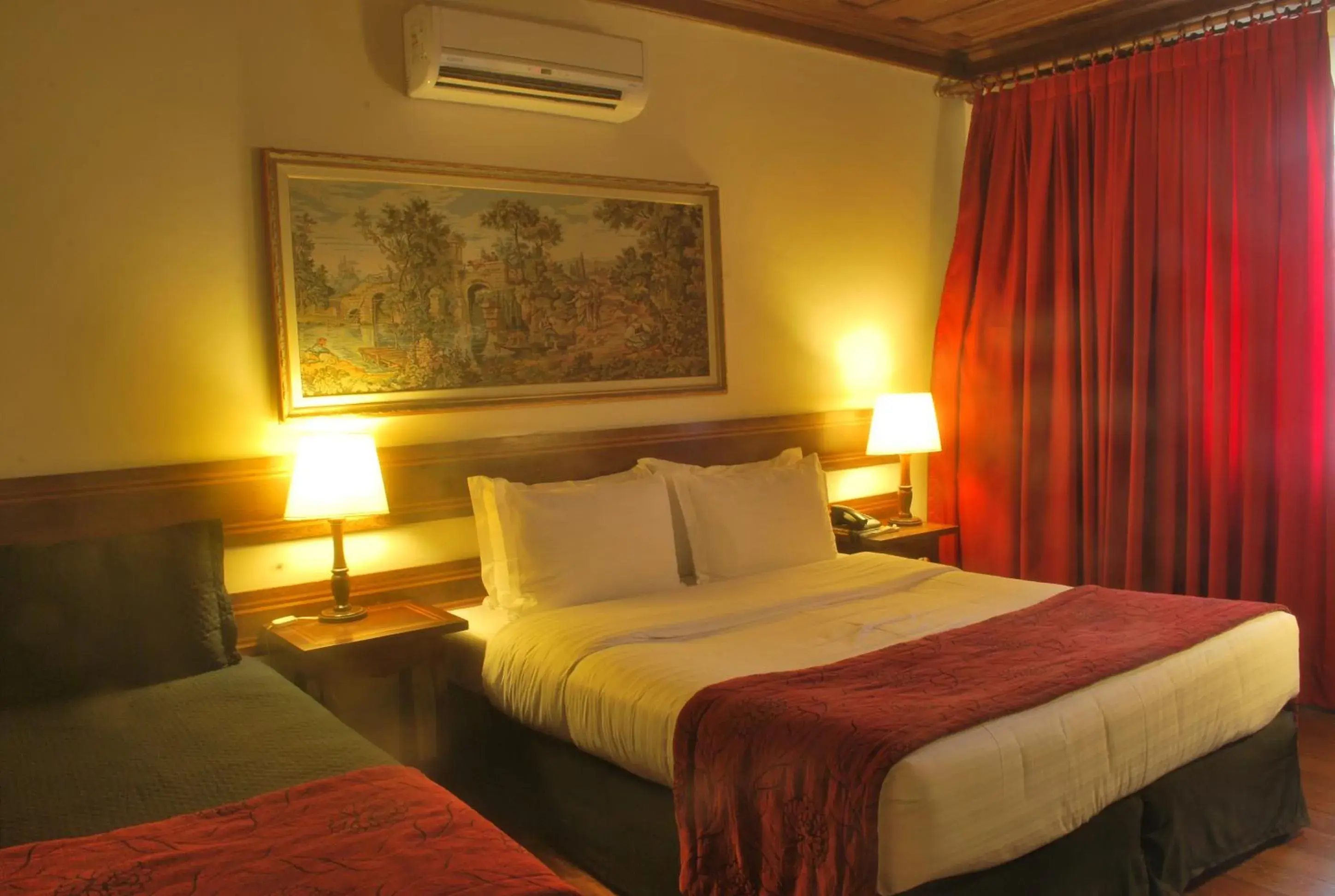 Bed in Hotel Pousada do Arcanjo