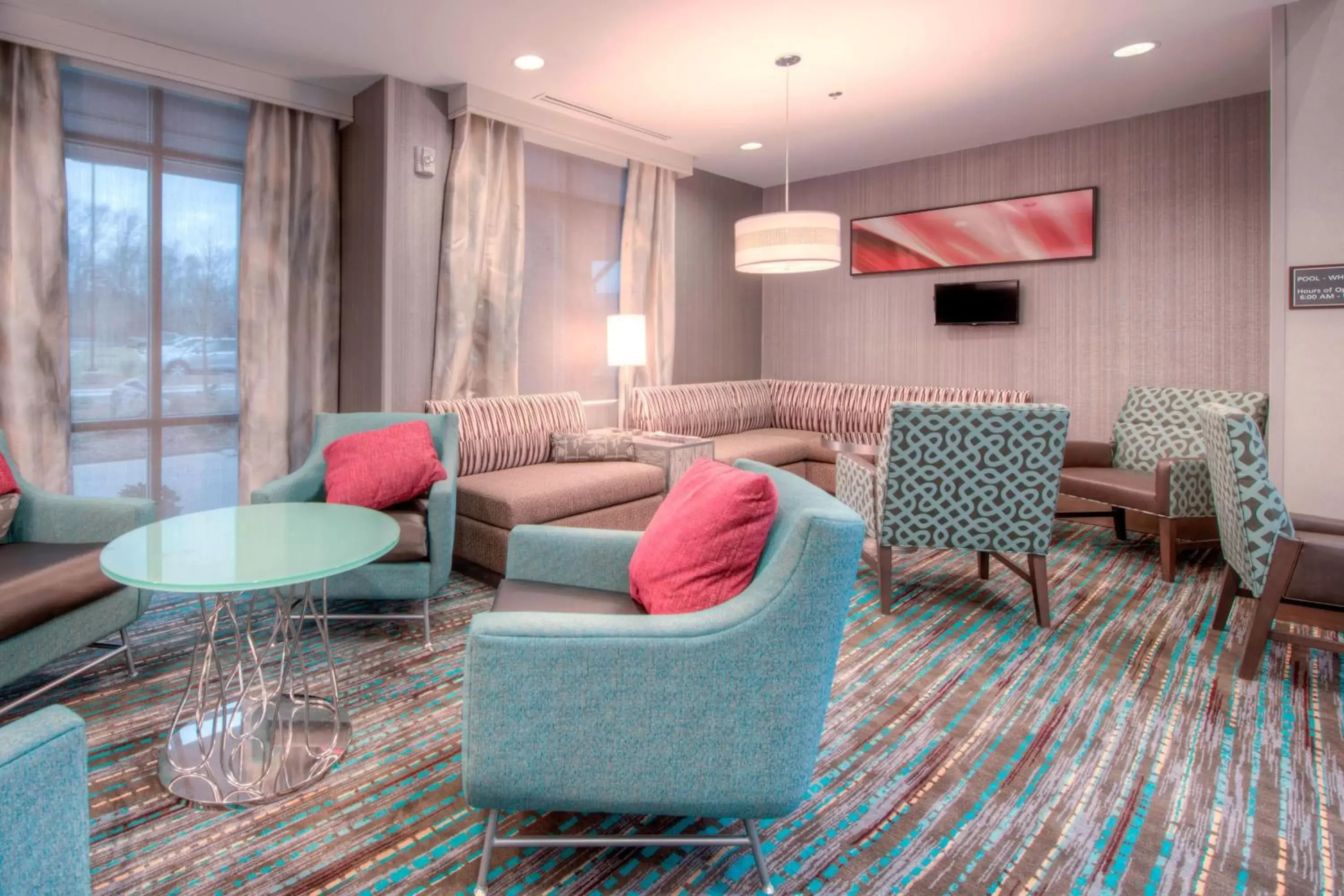 Lobby or reception, Seating Area in Residence Inn by Marriott Charlotte Airport