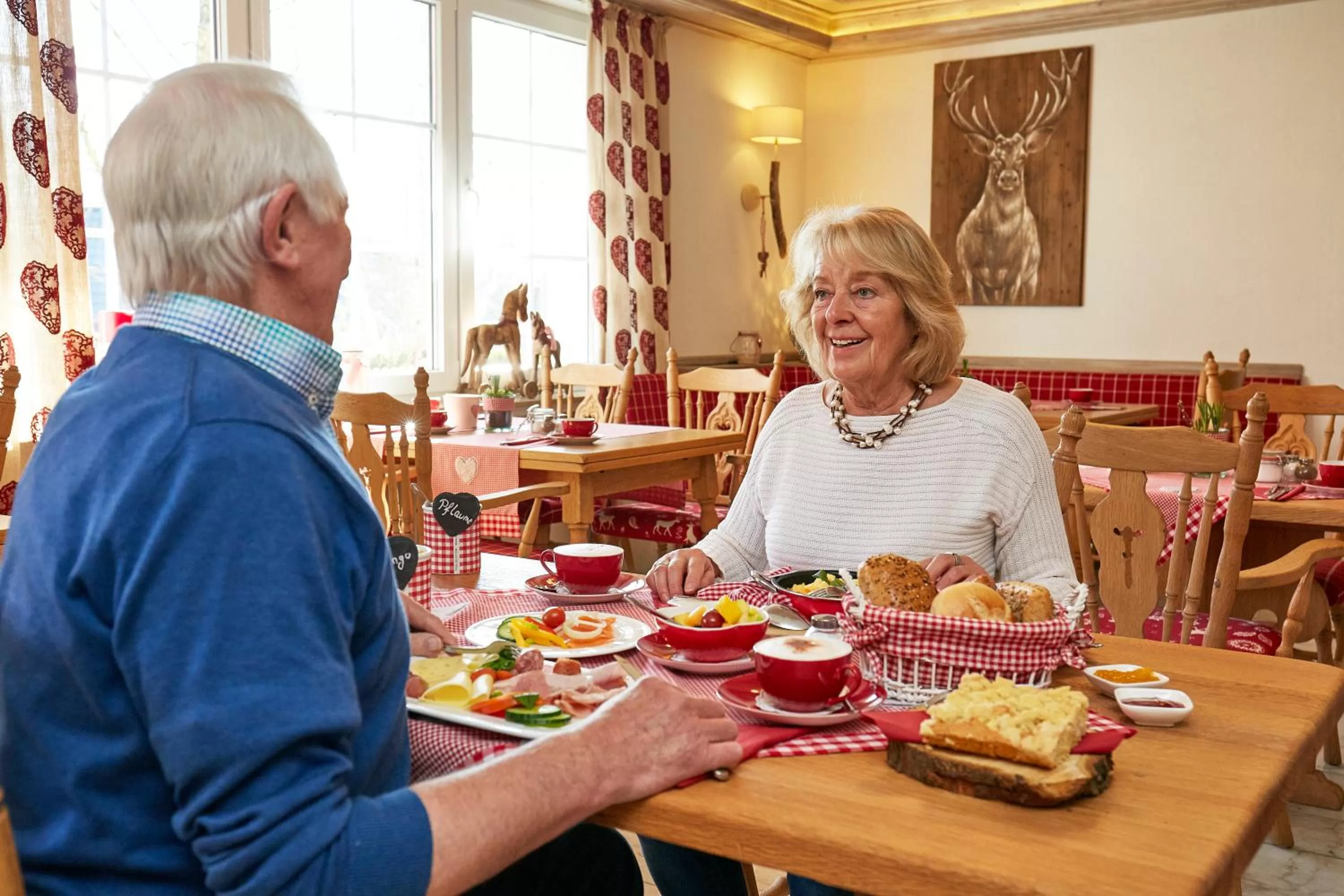 Buffet breakfast in Hotel Garni Dorfkammer