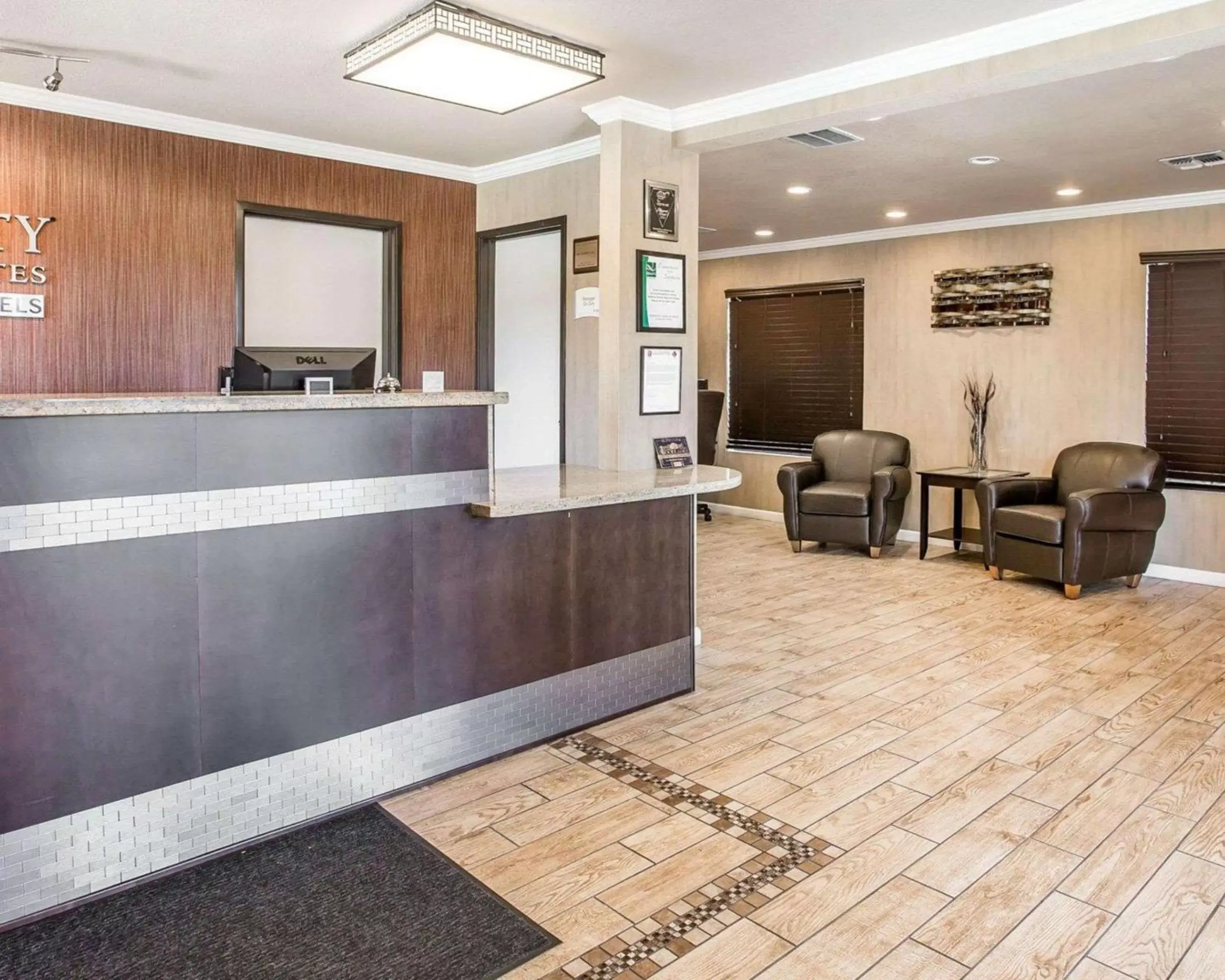 Lobby or reception, Lobby/Reception in Quality Inn & Suites Woodland- Sacramento Airport