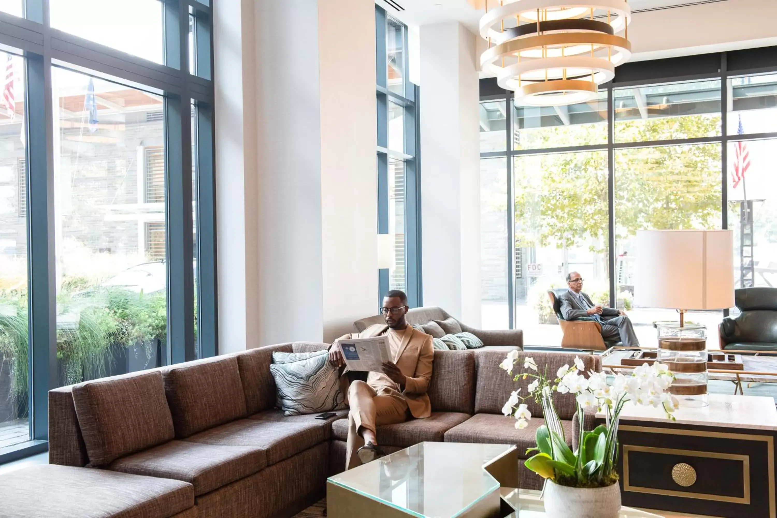 Living room in InterContinental - Washington D.C. - The Wharf, an IHG Hotel