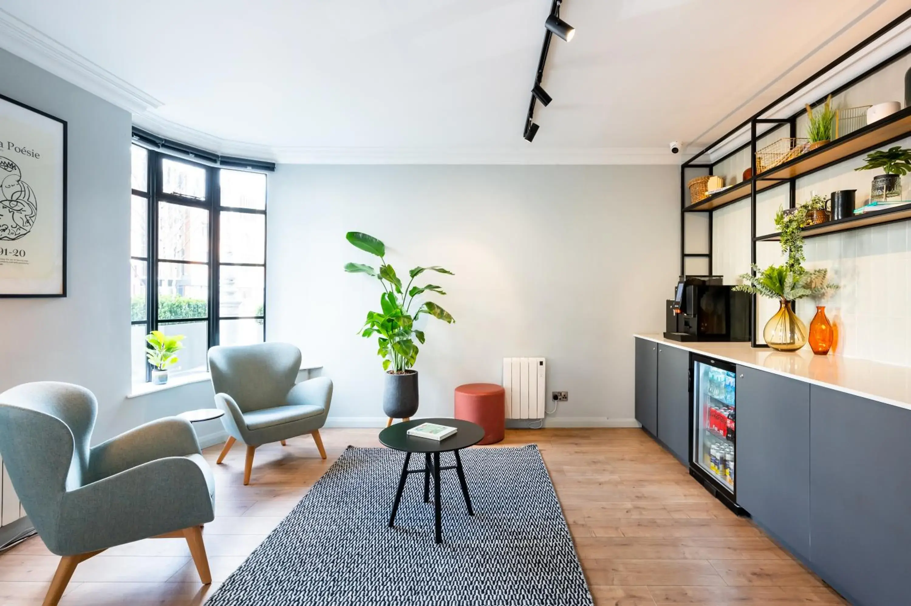 Living room in Staycity Aparthotels, Dublin, Christchurch Living room in Staycity Aparthotels, Dublin, Christchurch