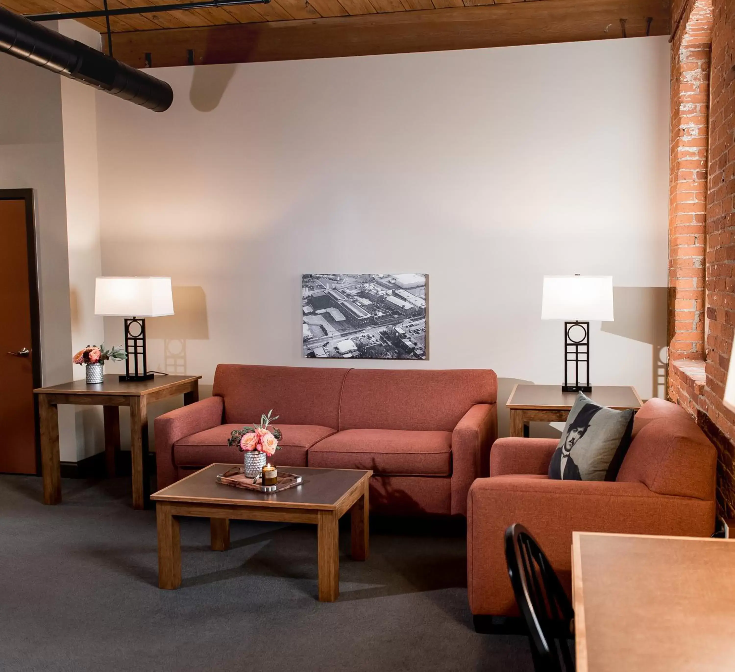 Seating Area in Cork Factory Hotel