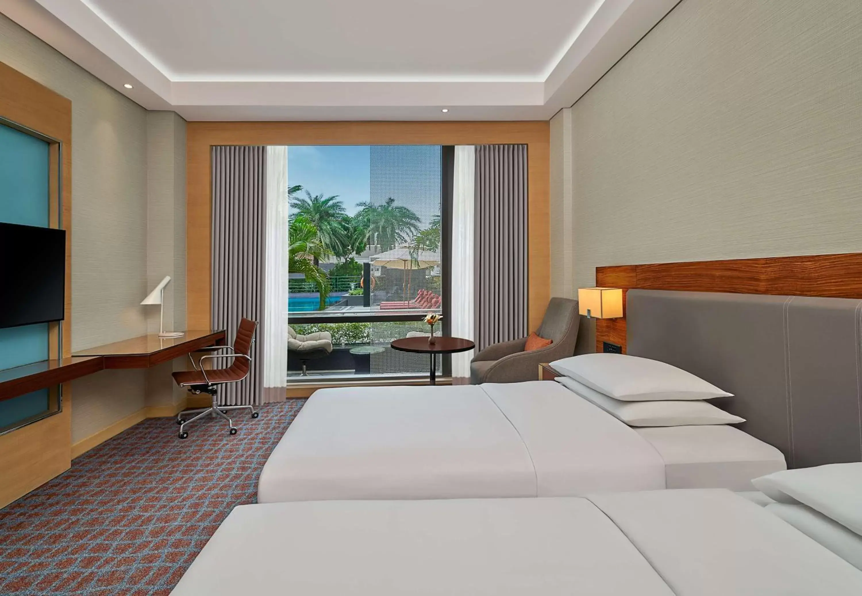 Bedroom, Bed in Hyatt Regency Lucknow Gomti Nagar