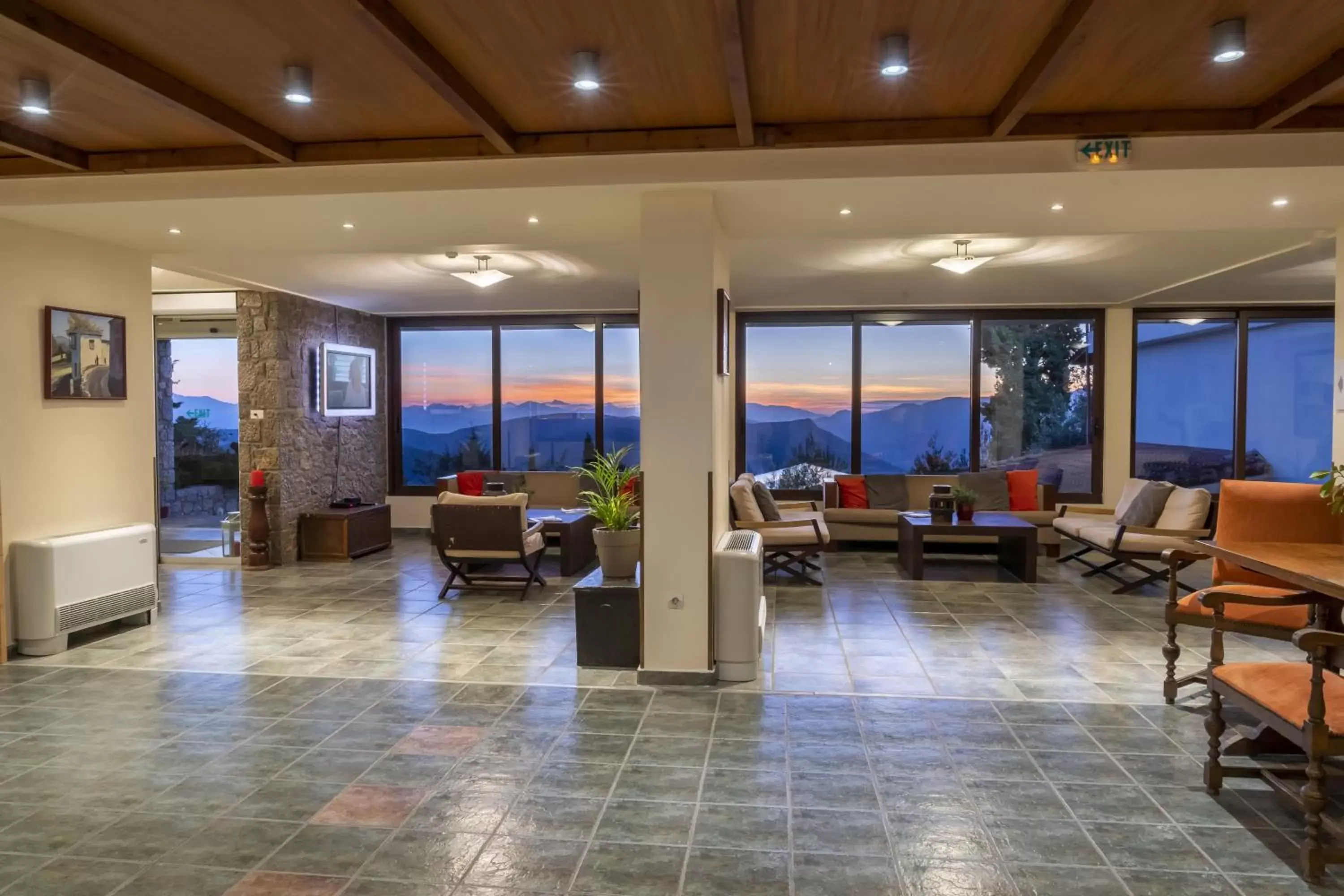 Lobby or reception in Domotel Anemolia Mountain Resort